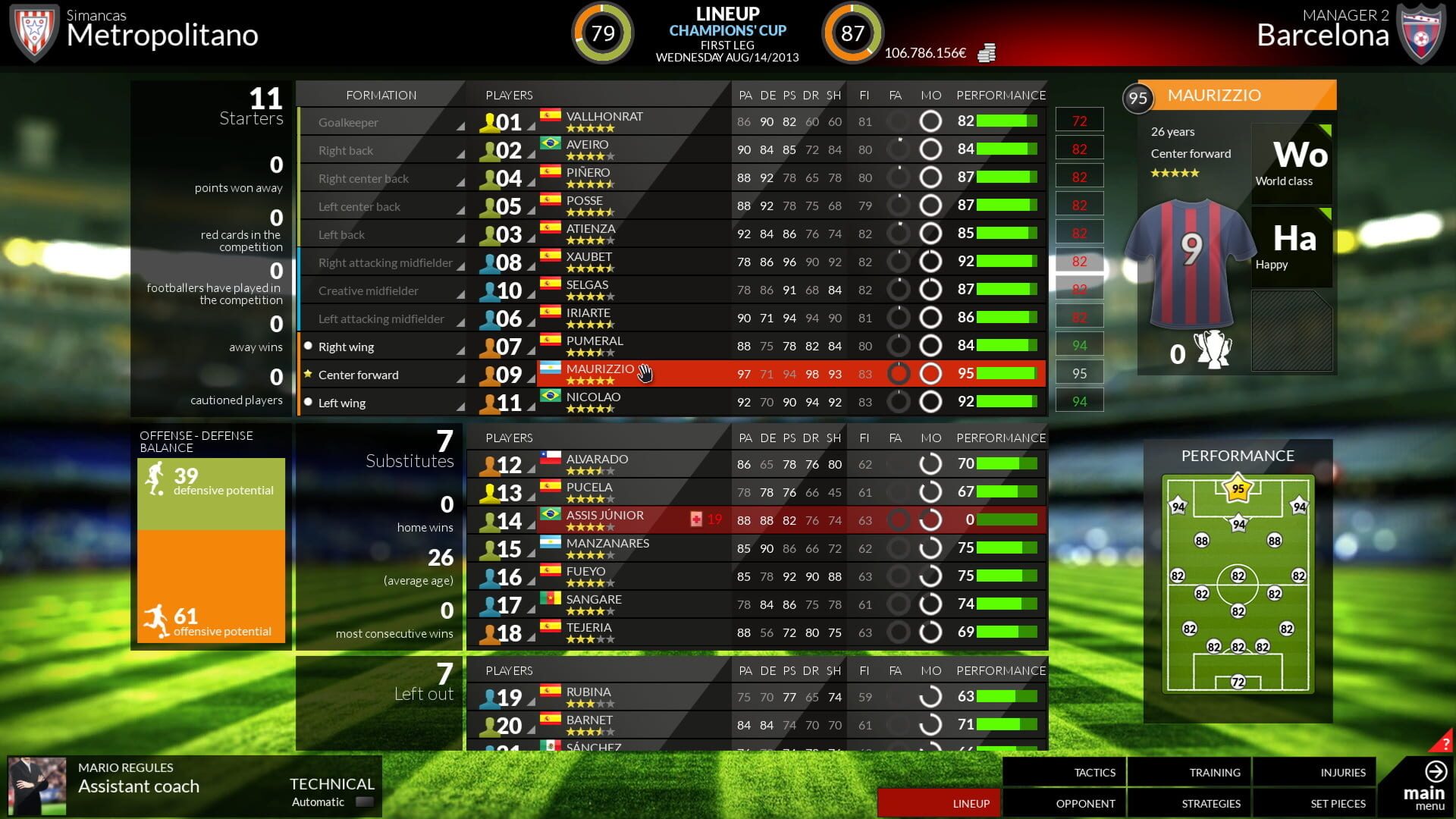 FX Football: The Manager for Every Football Fan - Screenshot