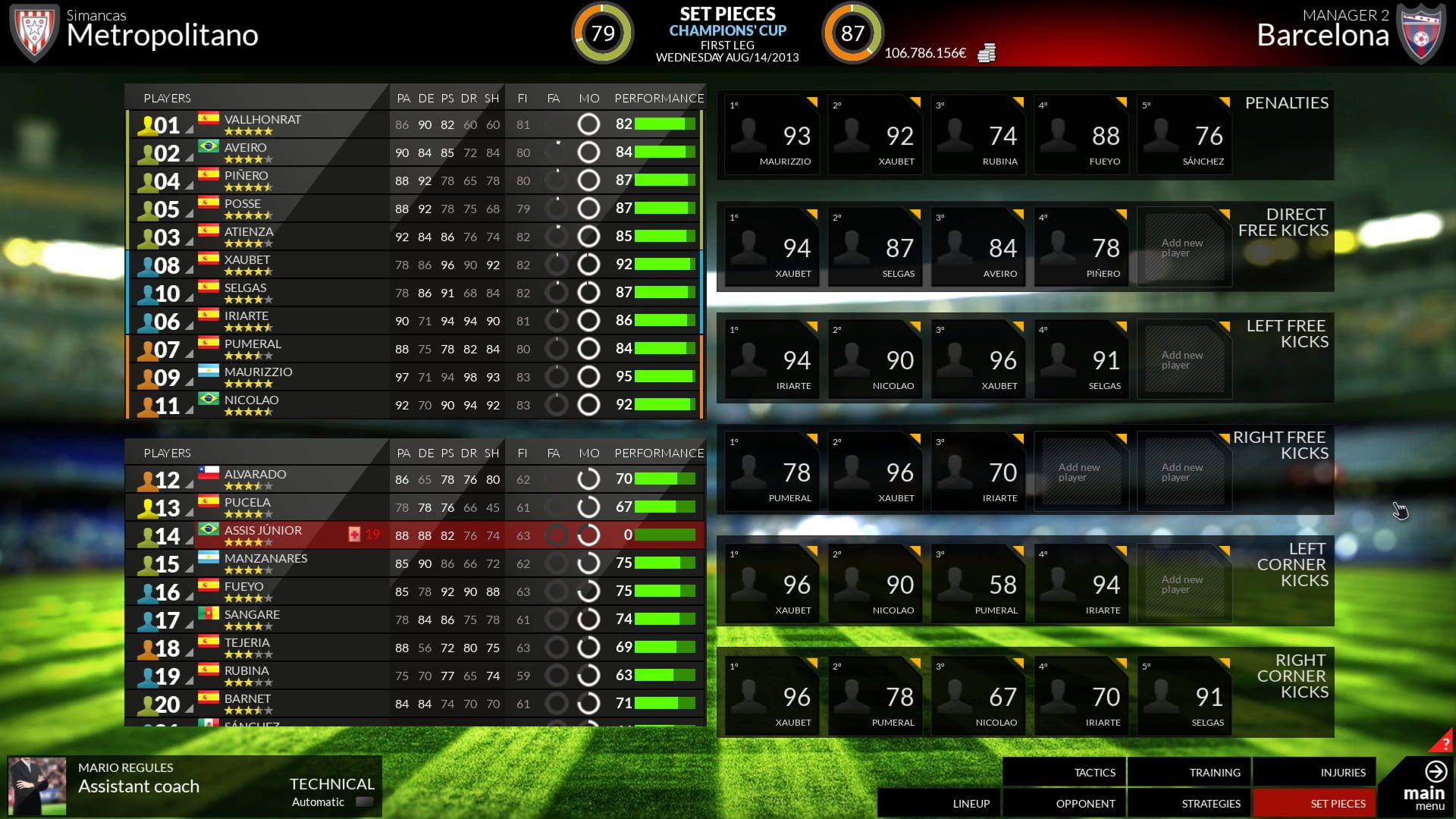FX Football: The Manager for Every Football Fan - Screenshot