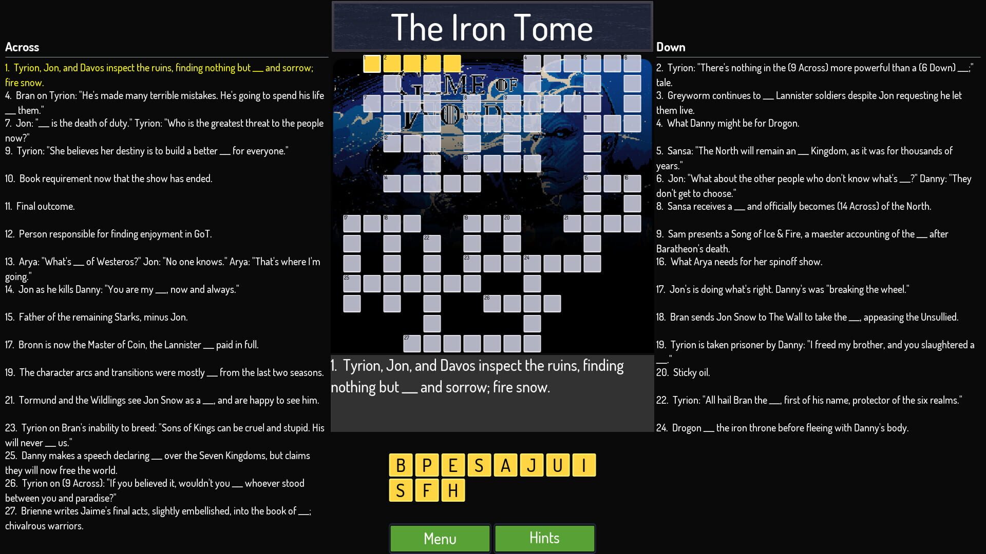 Geekwords: Game of Words - Screenshot