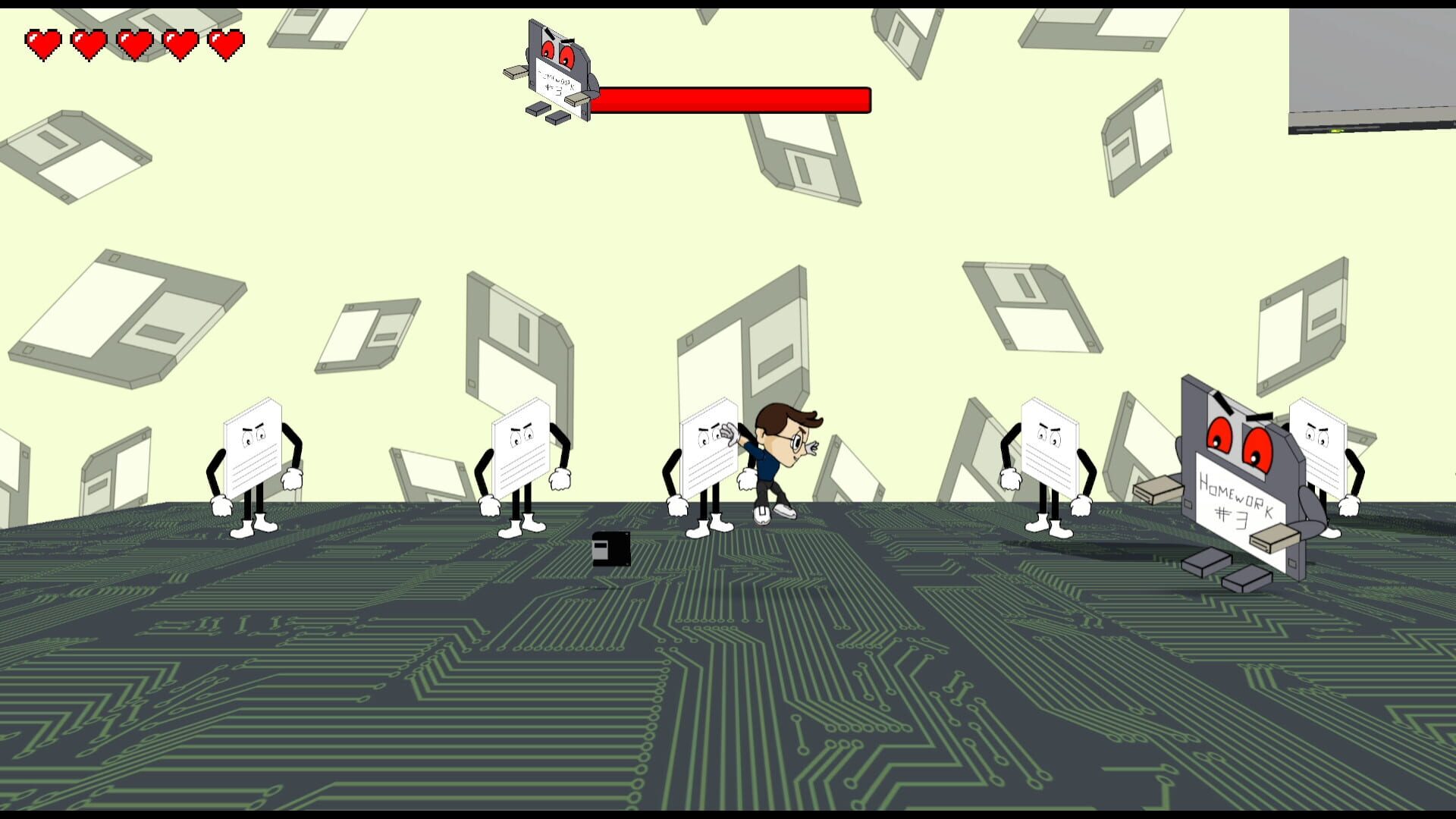 Troy: The Malware Fight - Screenshot