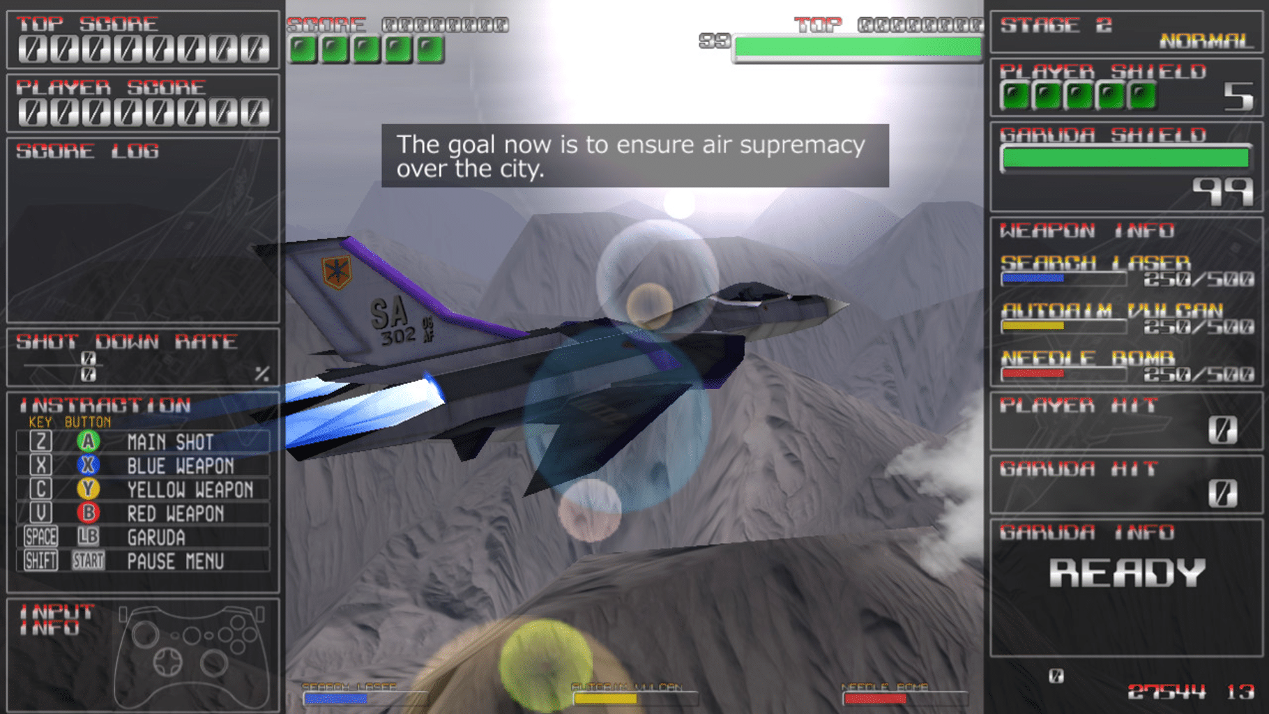 Blue Sabers: Early Mission screenshot