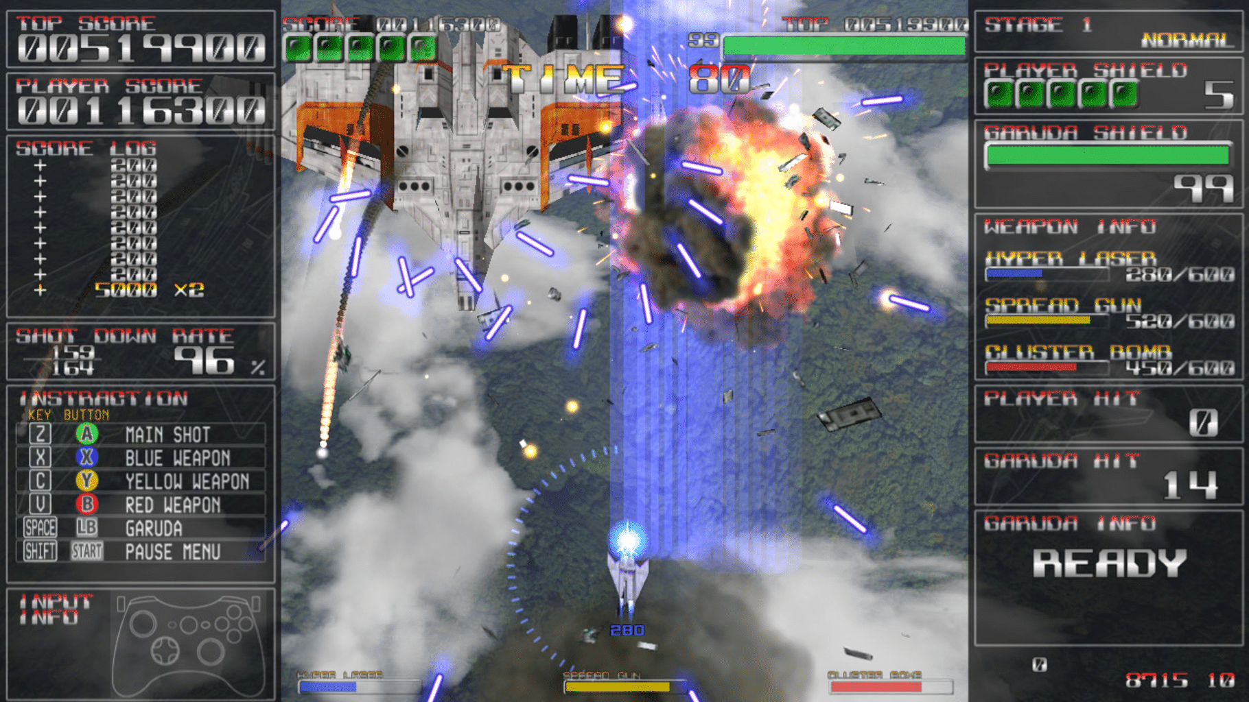 Blue Sabers: Early Mission screenshot