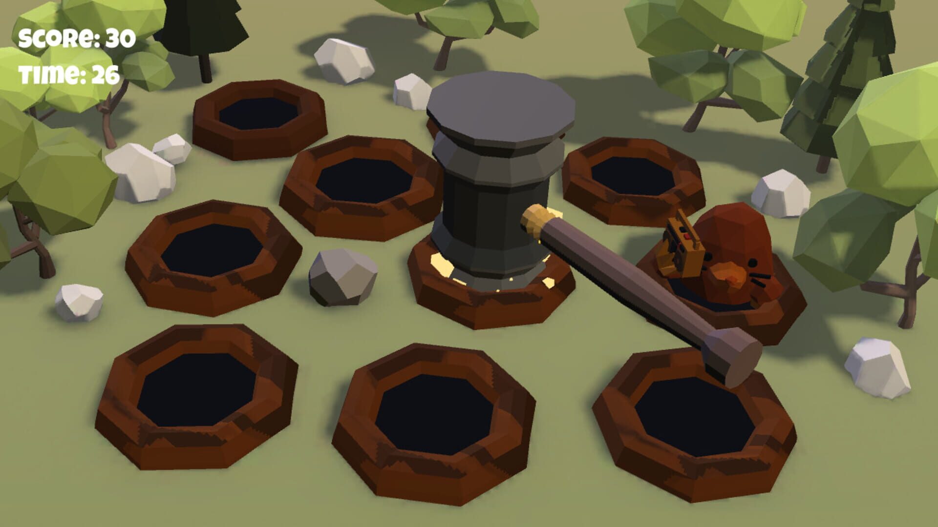 Beat the Moles - Screenshot