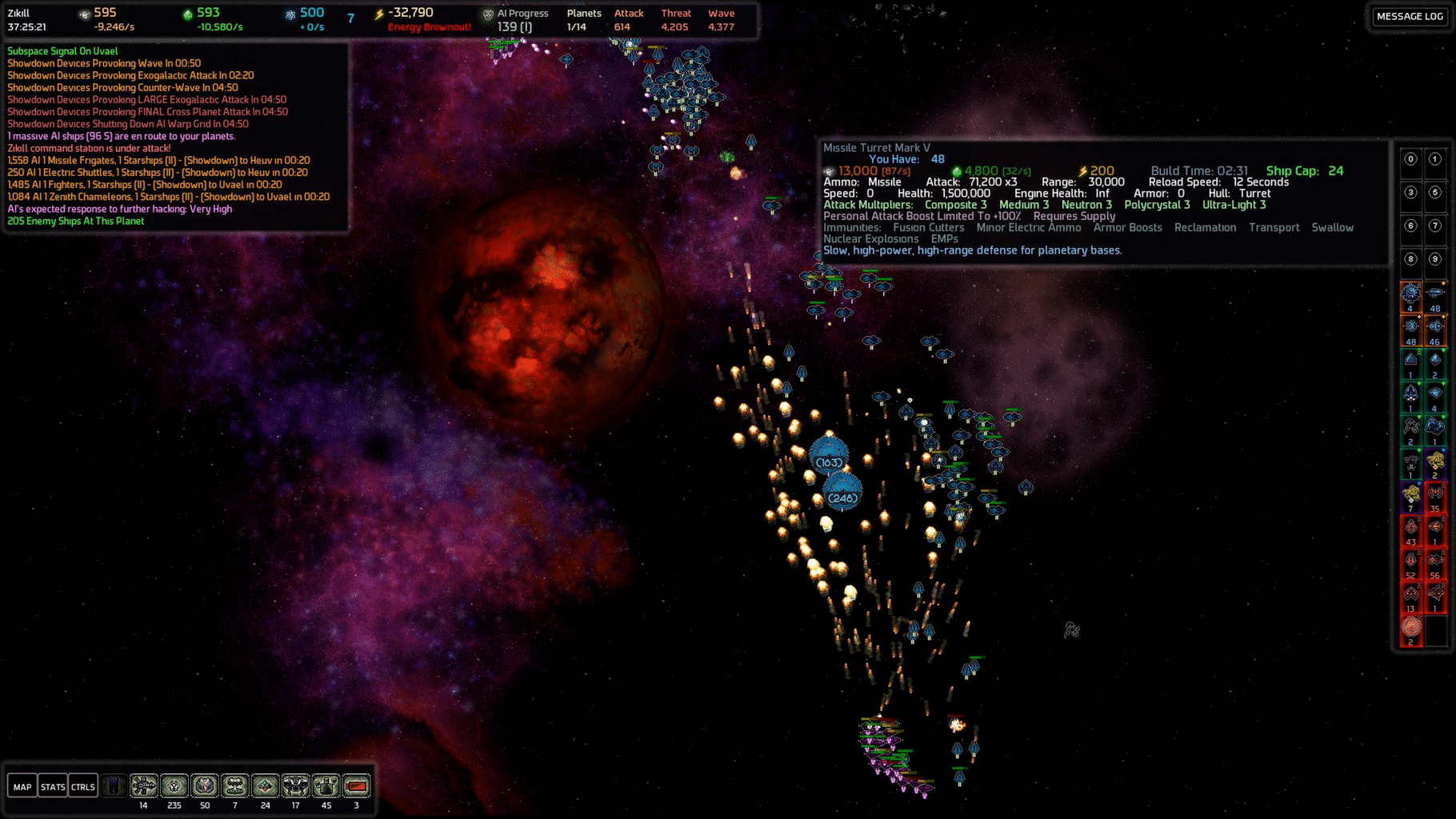 AI War: Vengeance of the Machine screenshot