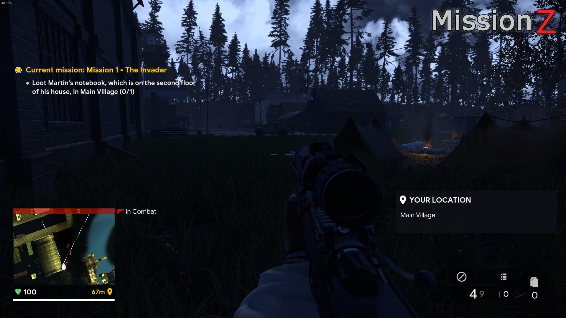 Mission Z - Screenshot