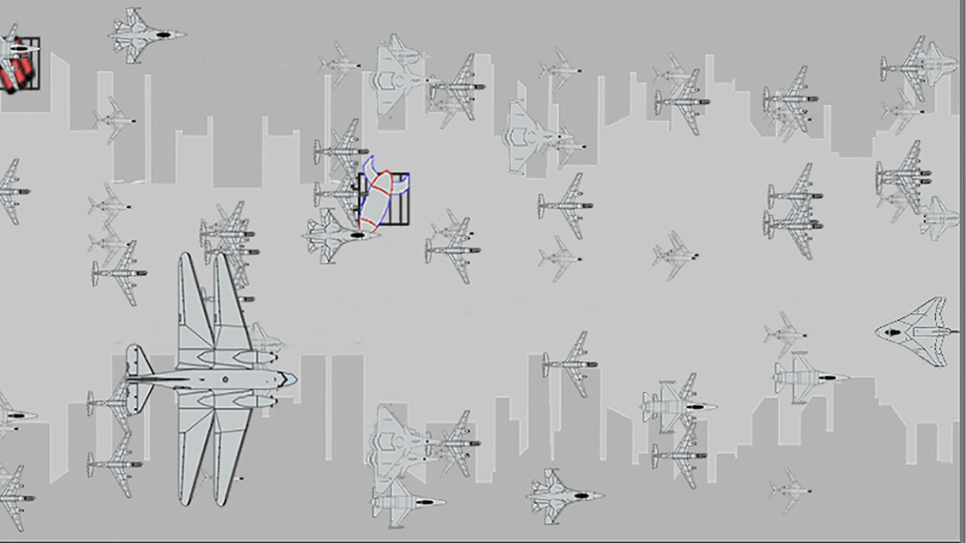 Airplane shooting spree