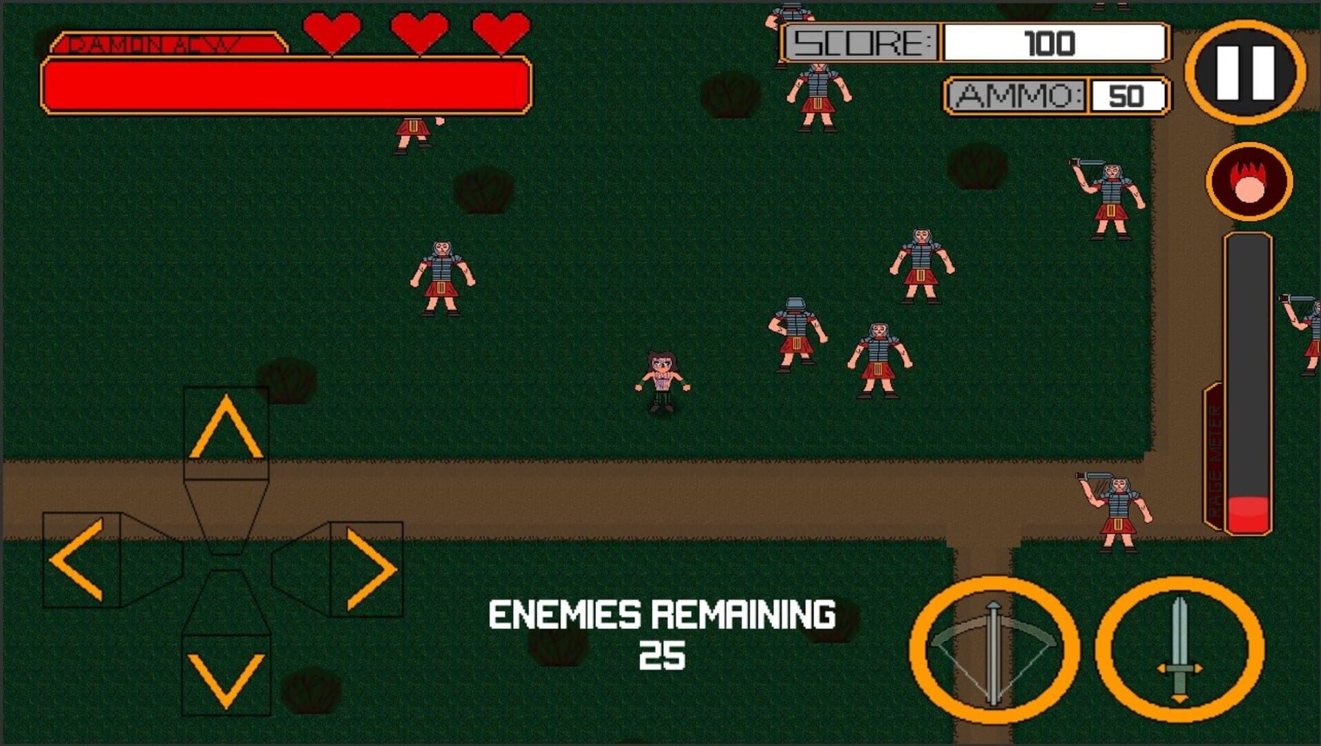 Angry Celt Warrior - Screenshot