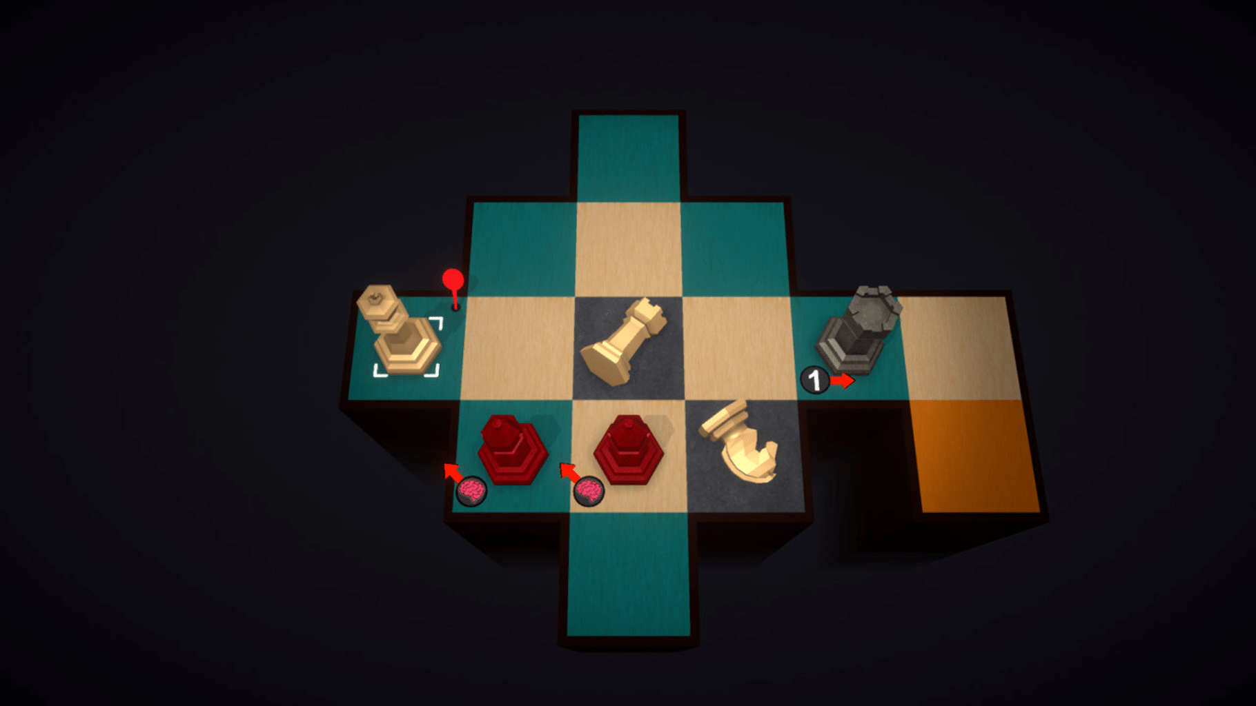 Chess Brain: Dark Troops screenshot