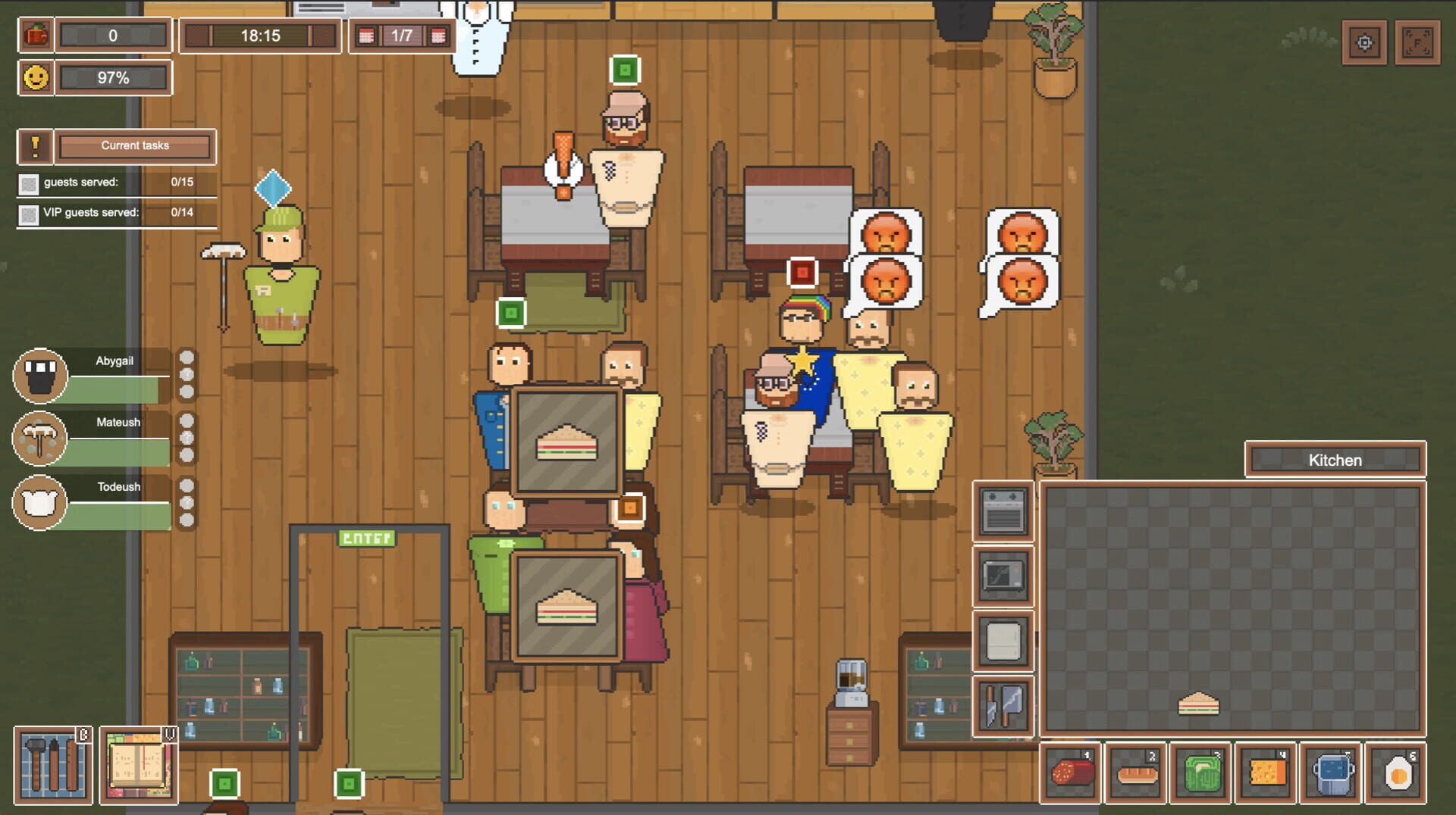 Nyako: Restaurant Tycoon - Screenshot