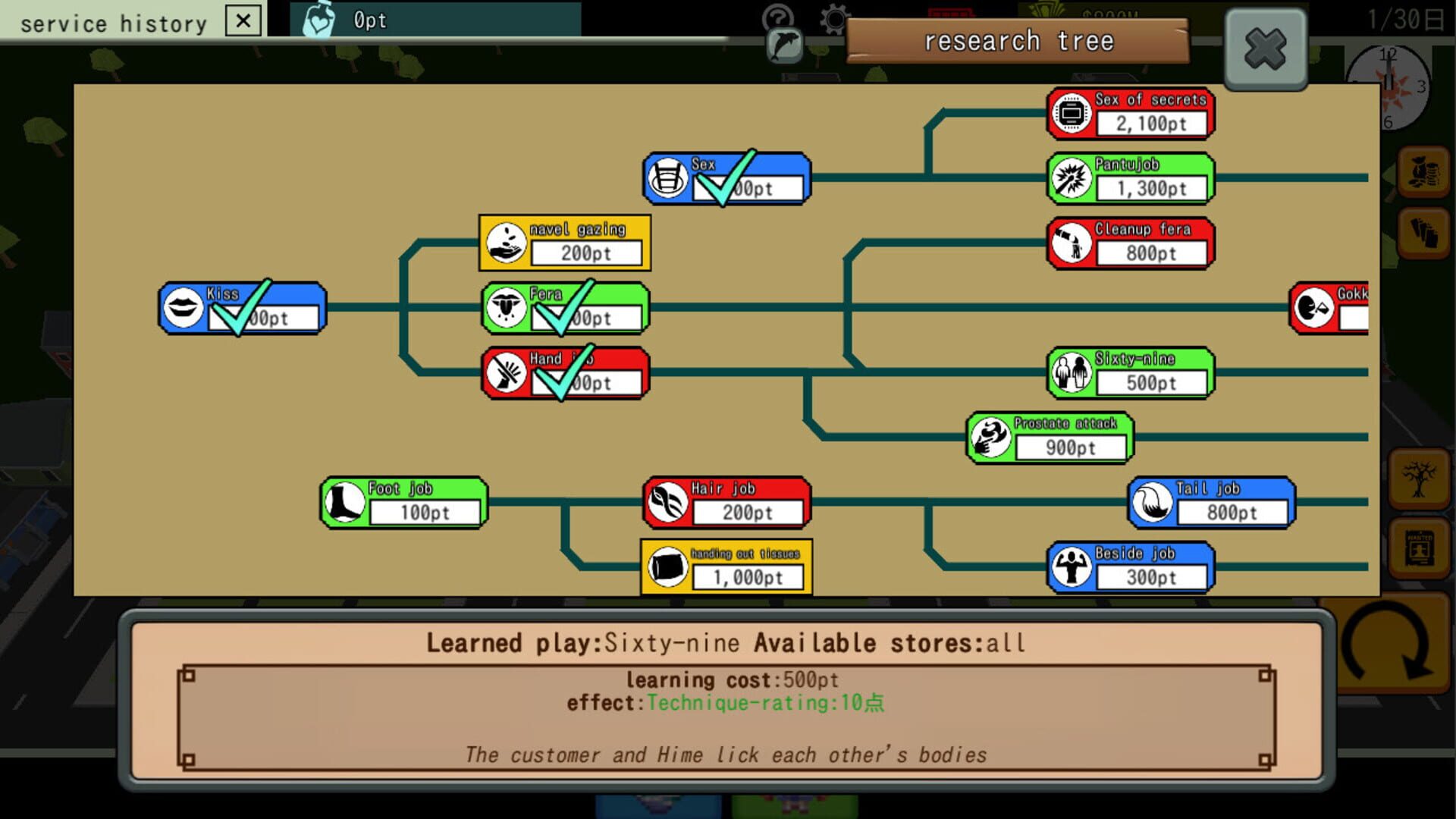 Touhou Baisyunyado: Soap of Royal Road - Screenshot
