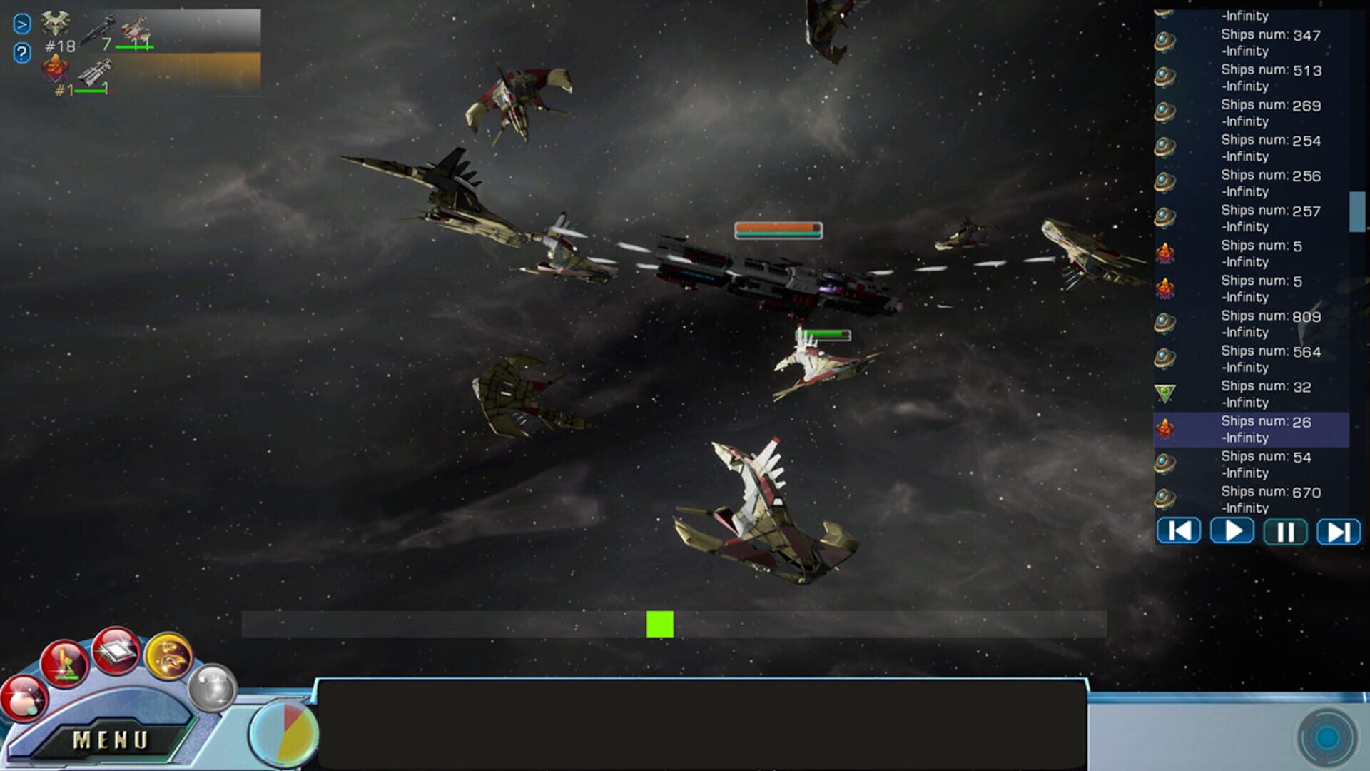 Tachyon Wars - Screenshot