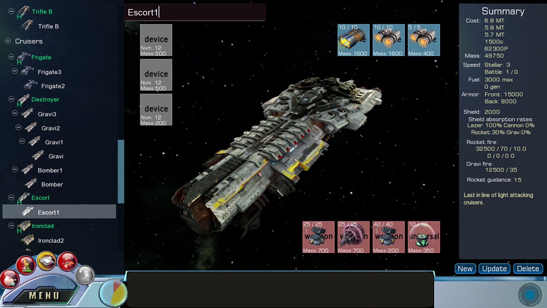 Tachyon Wars - Screenshot