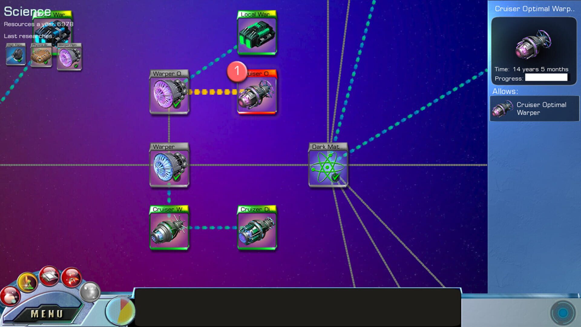 Tachyon Wars - Screenshot