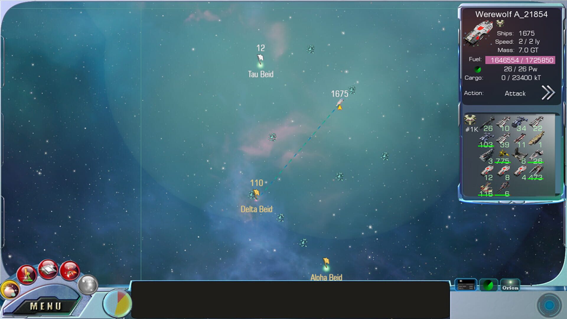 Tachyon Wars - Screenshot
