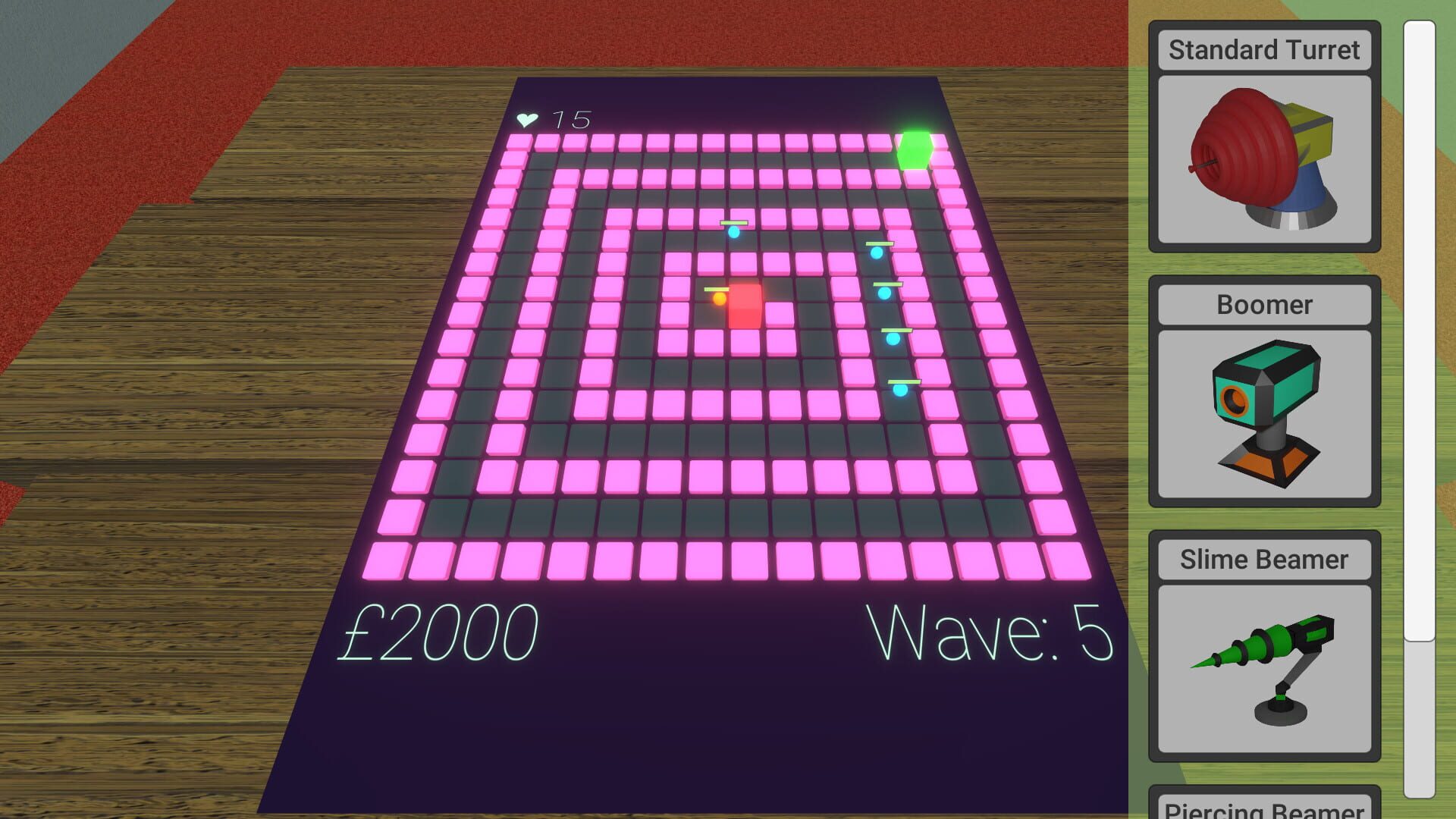 Table Top Turrets - Screenshot