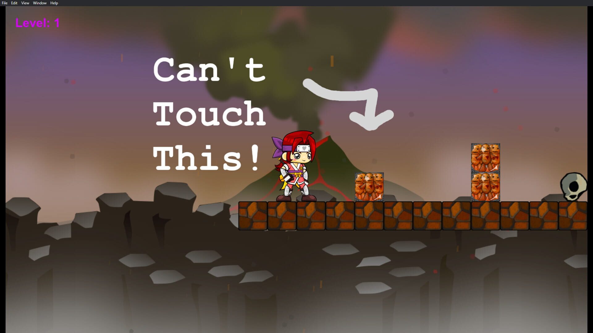 Simply Hard Platformer - Screenshot