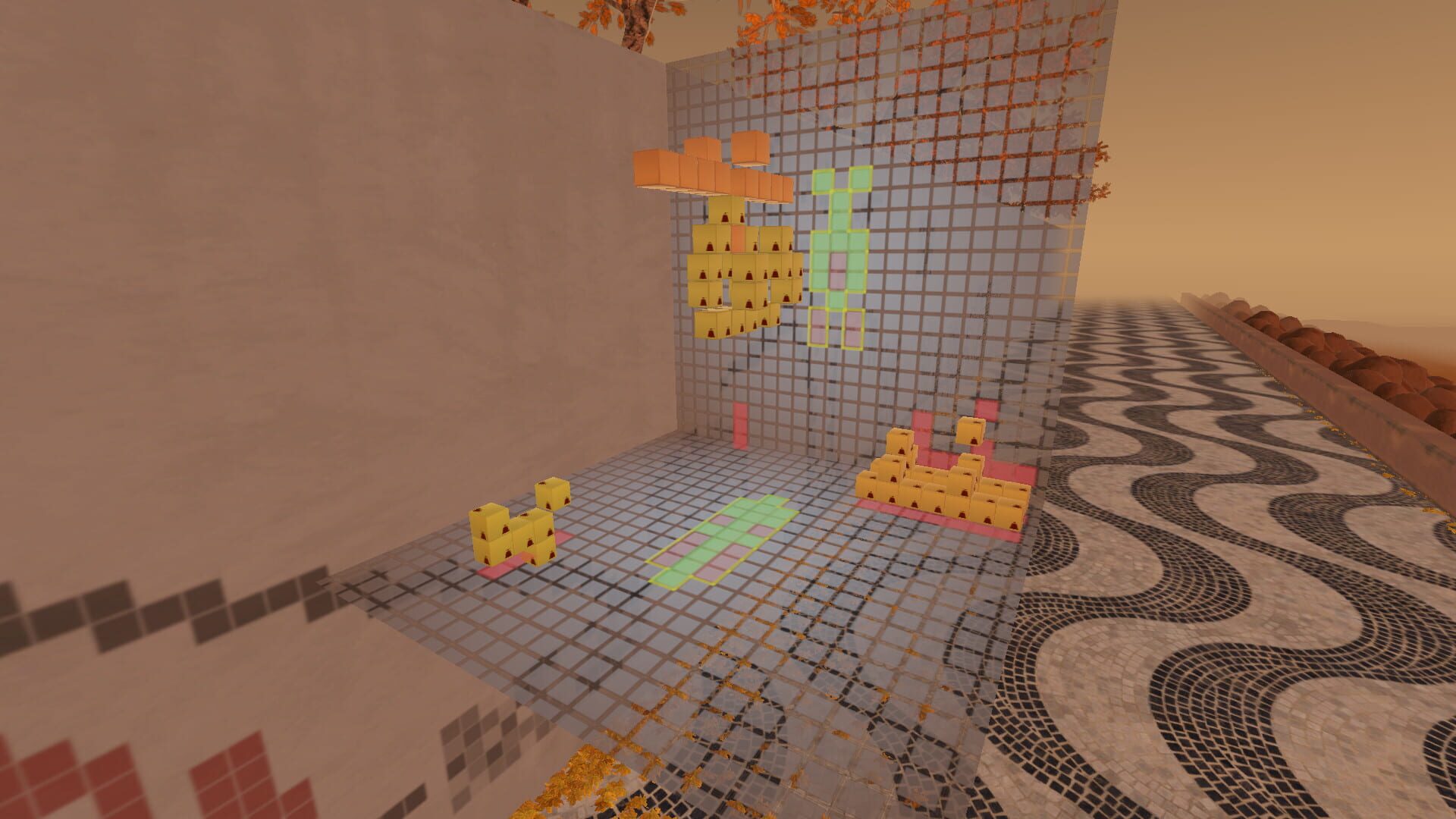 Sunset Shapes - Screenshot