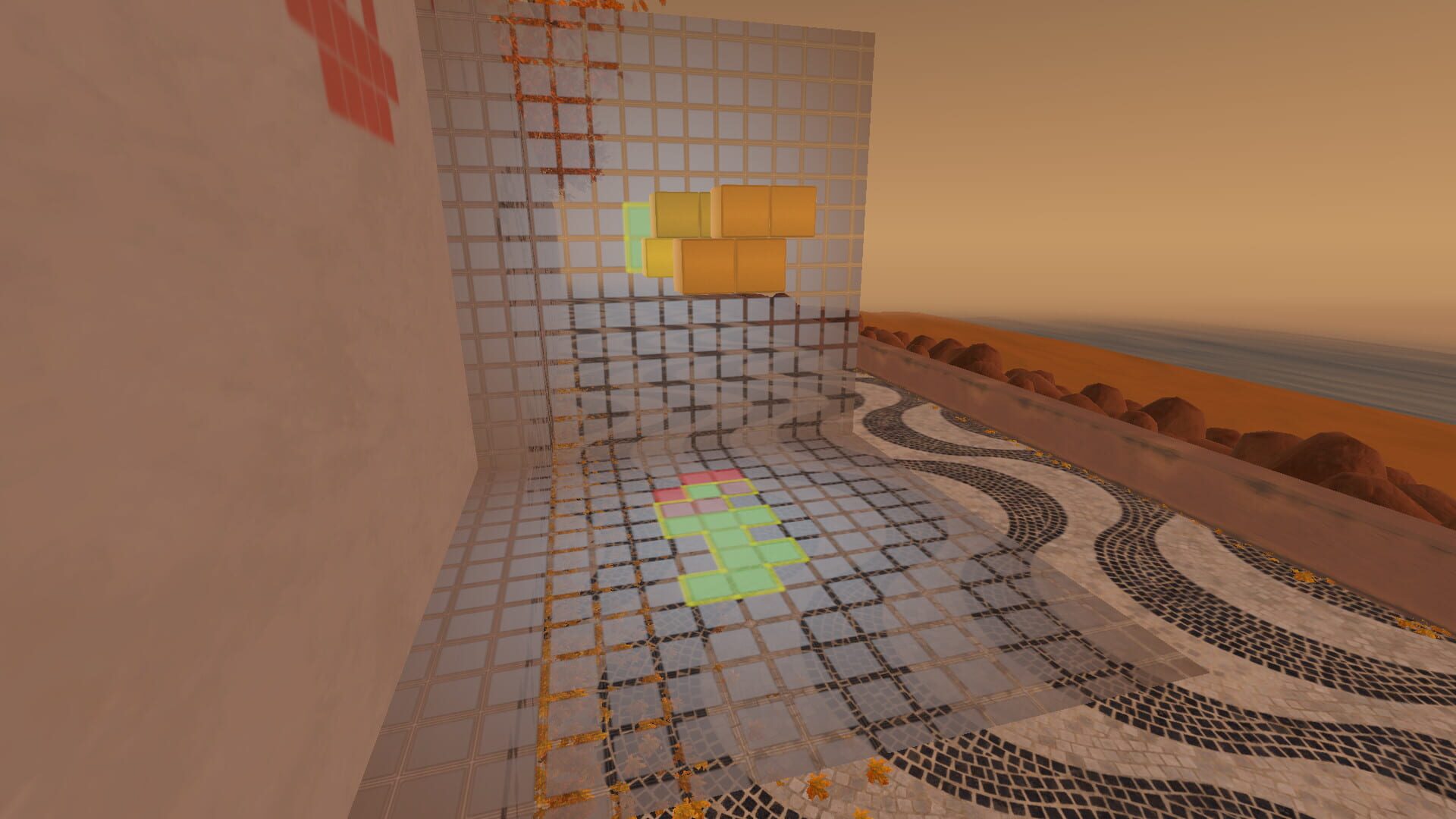 Sunset Shapes - Screenshot