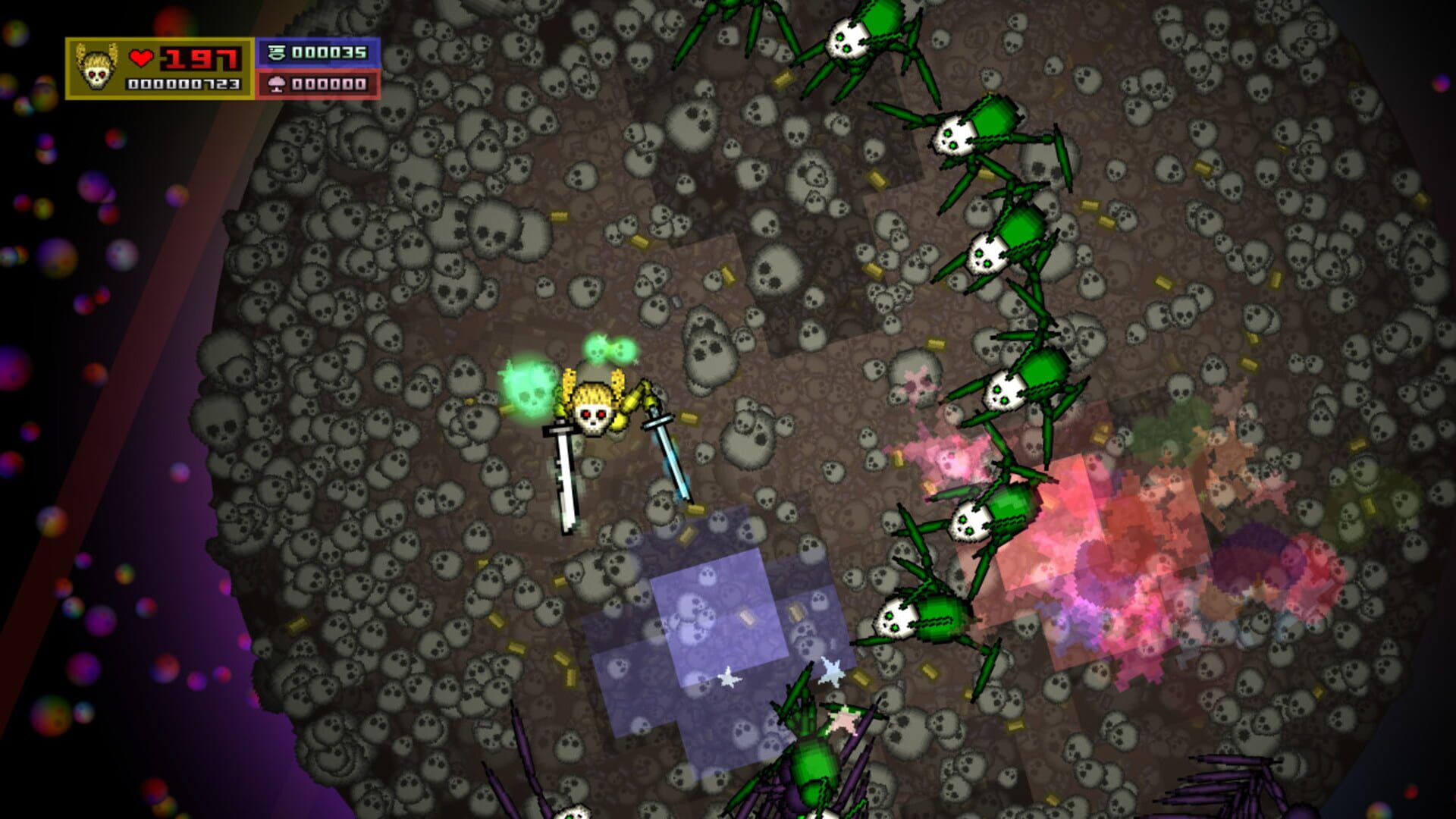 Skull Head World - Screenshot