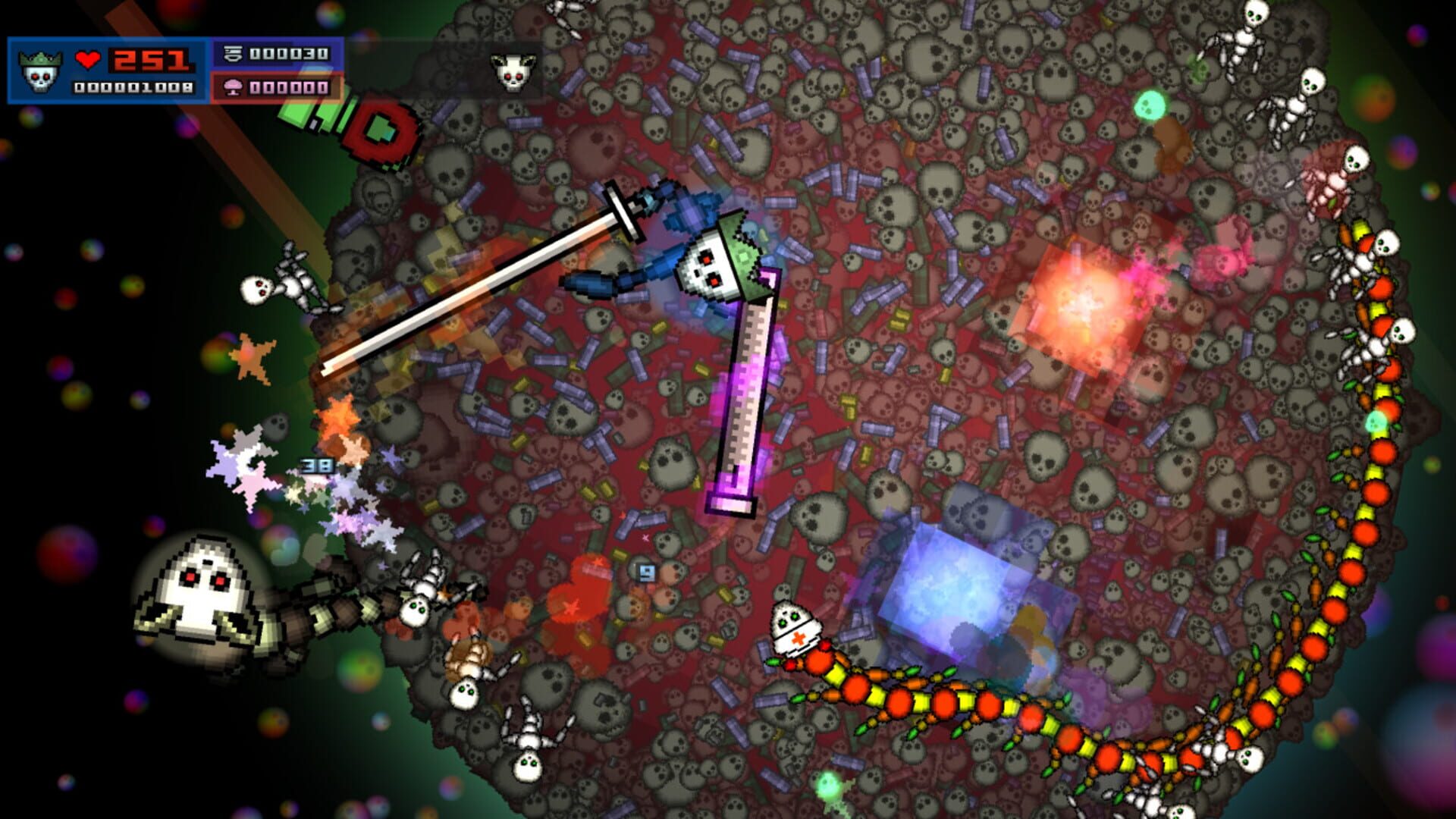 Skull Head World - Screenshot