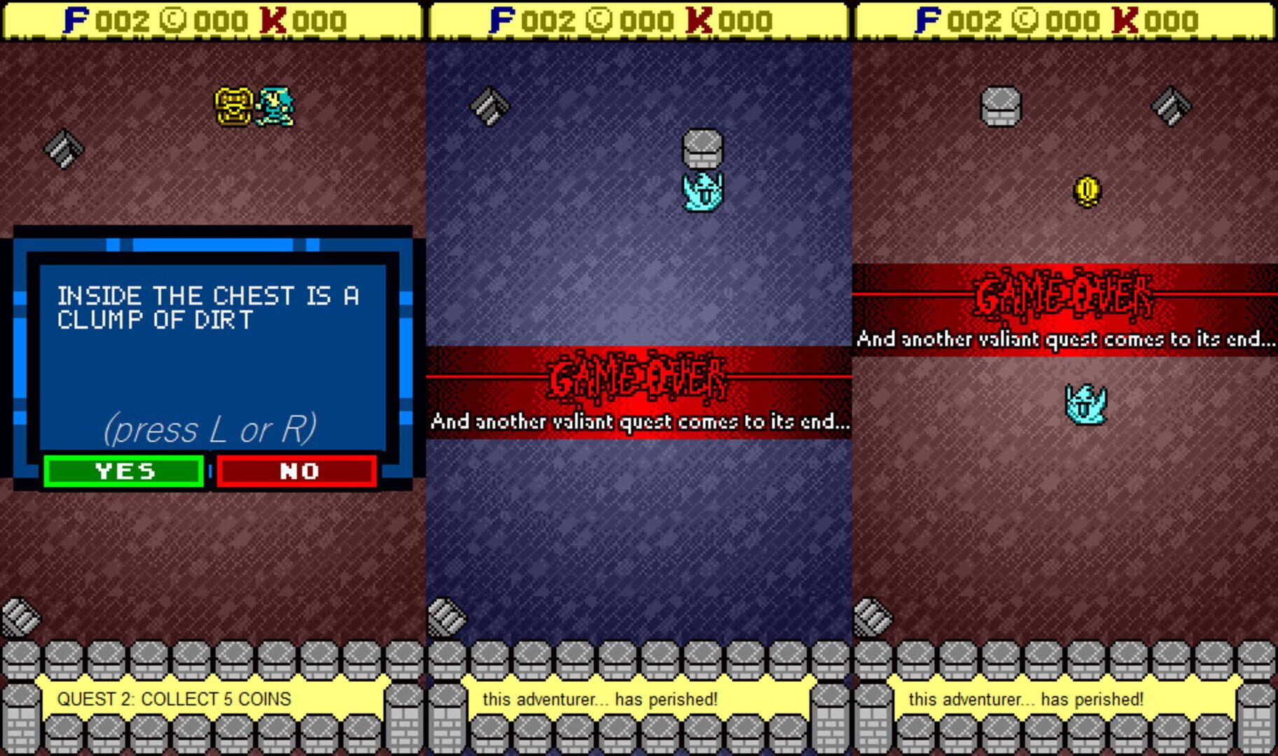 Triple Dungeon - Screenshot