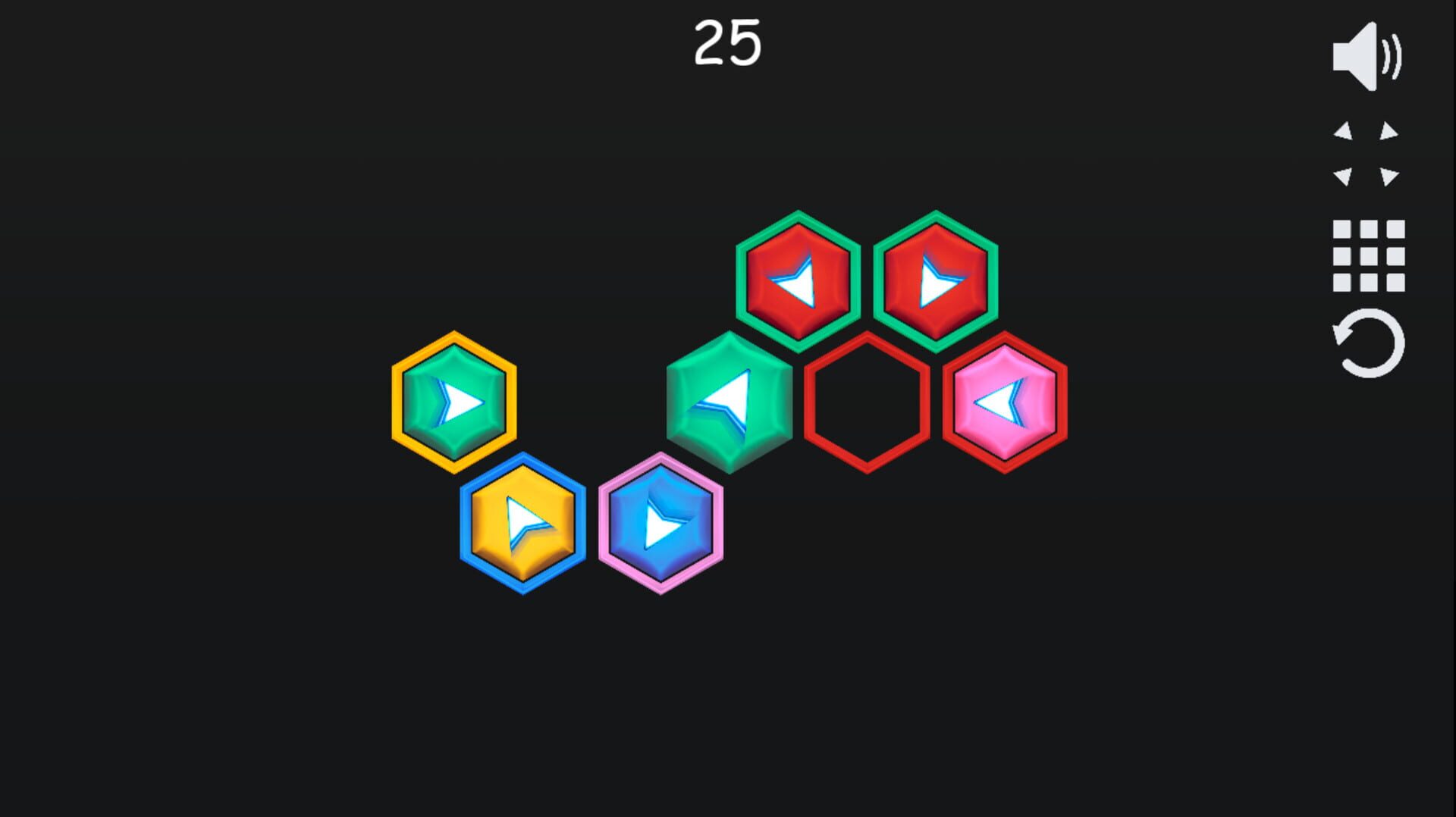 Hexagon Puzzle - Screenshot
