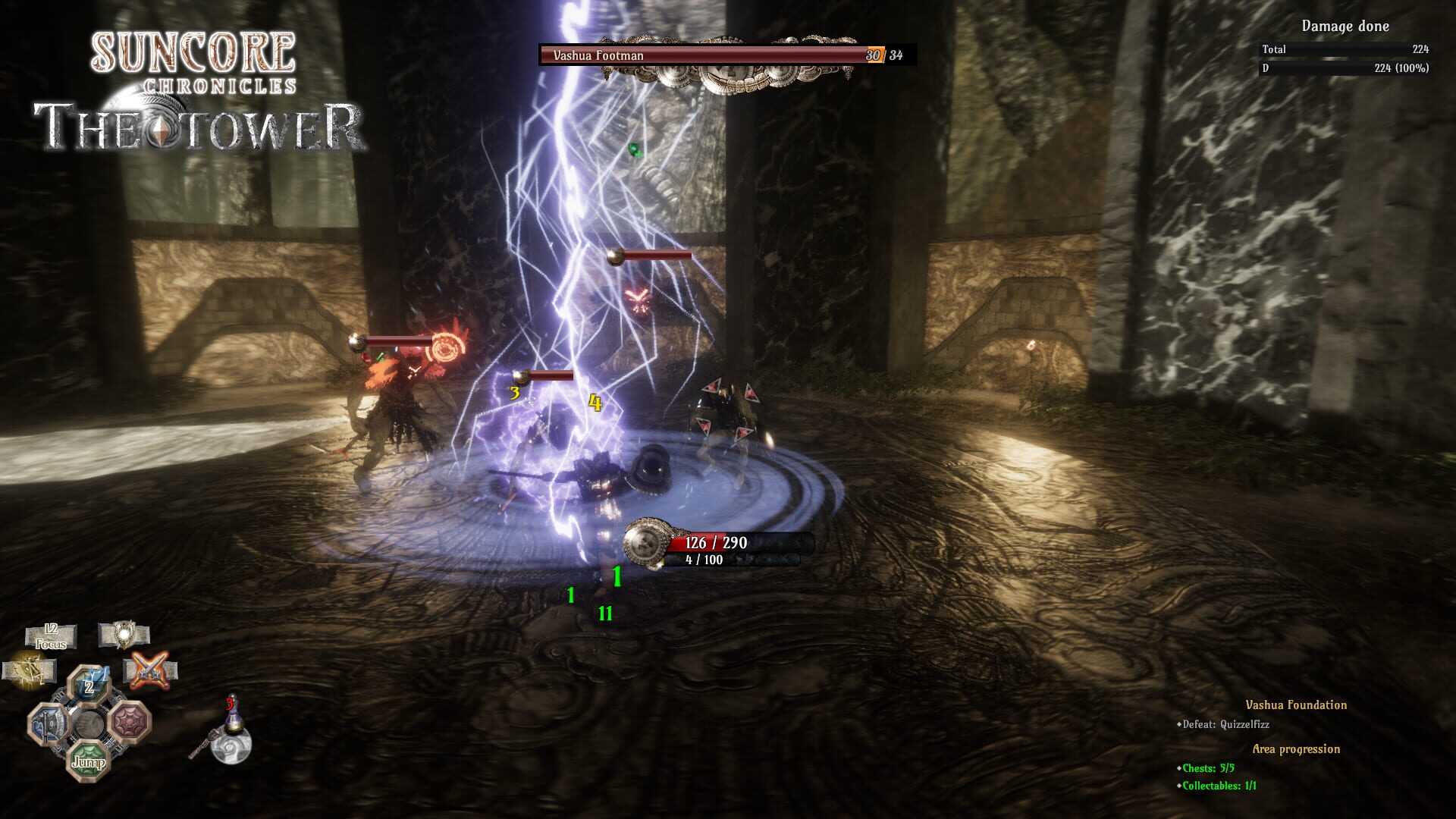 Suncore Chronicles: The Tower - Level 1 - Screenshot