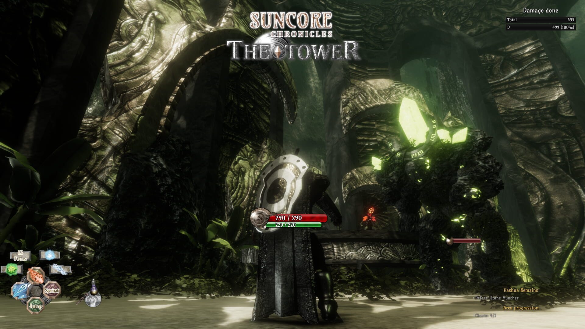 Suncore Chronicles: The Tower - Level 1 - Screenshot