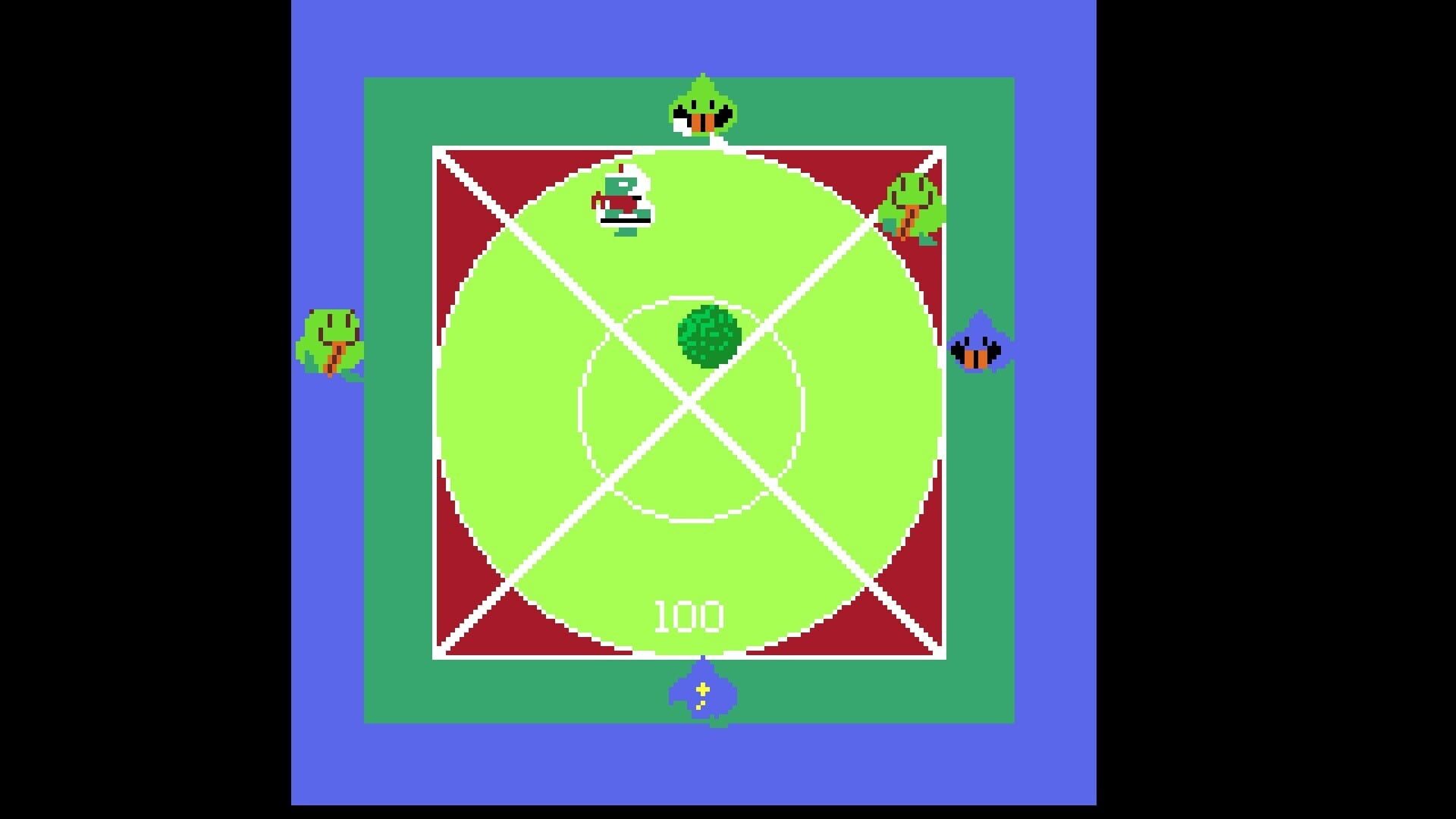 The Tower of TigerQiuQiu: 4-way Dodge the ball - Screenshot