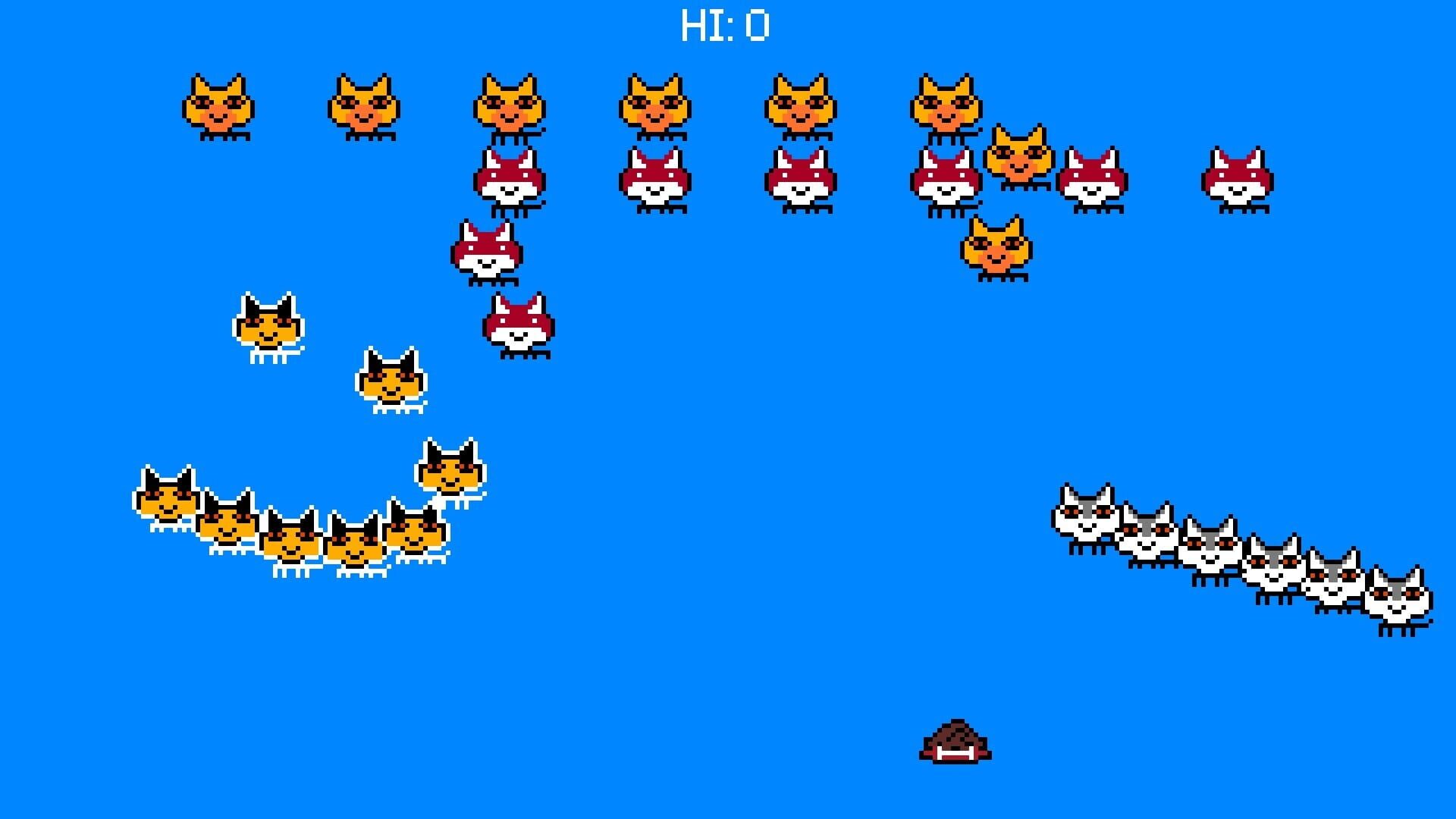 The Tower of TigerQiuQiu: Nyaa Invaders 3 - Screenshot