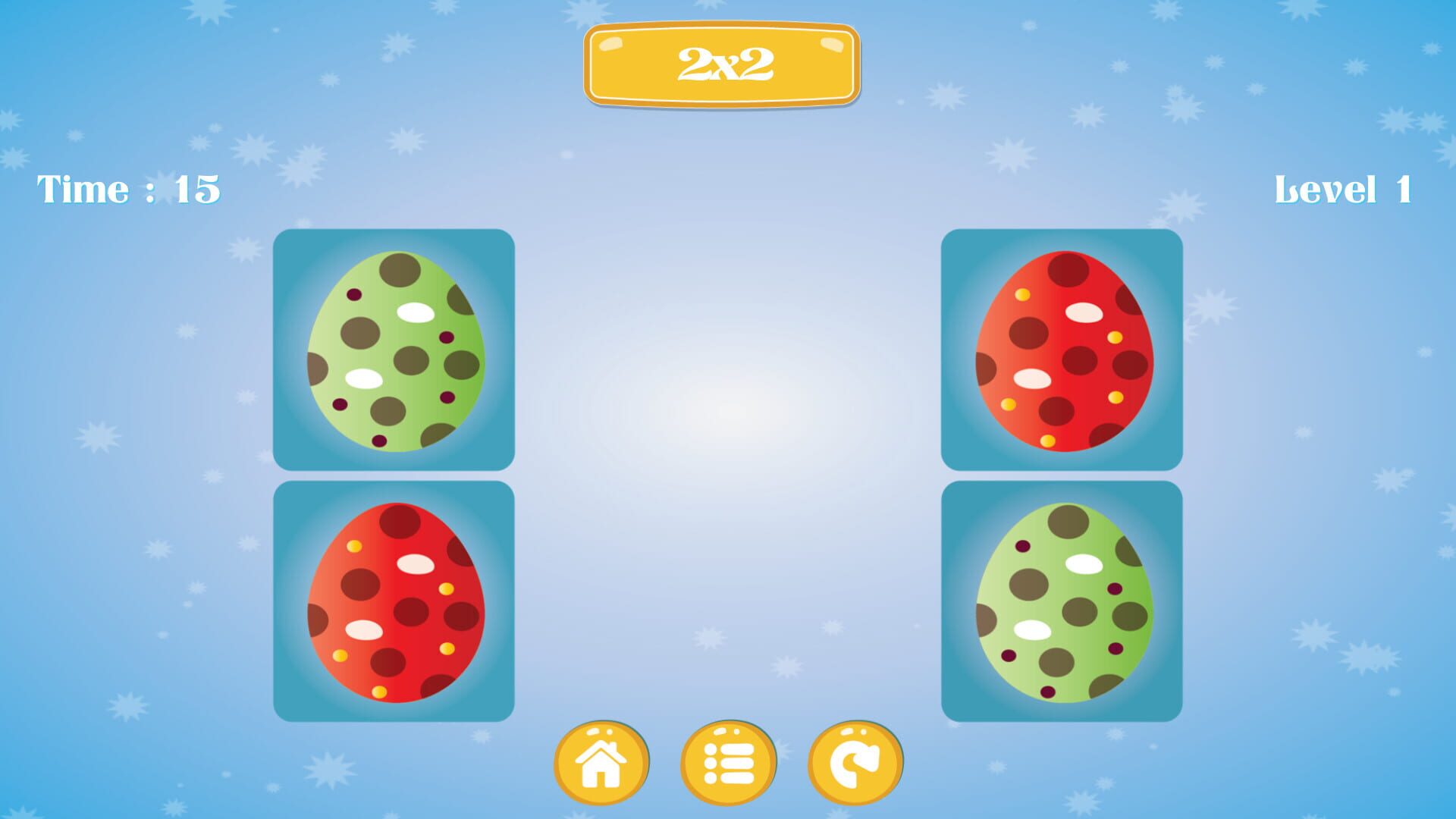 Easter Pairs - Screenshot