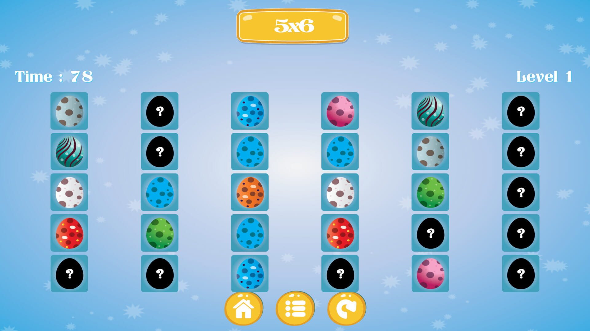 Easter Pairs - Screenshot