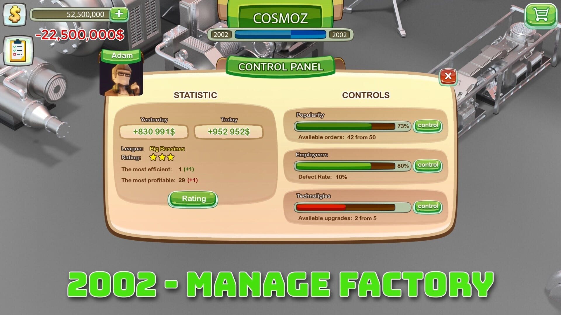 Elon Tycoon - Screenshot