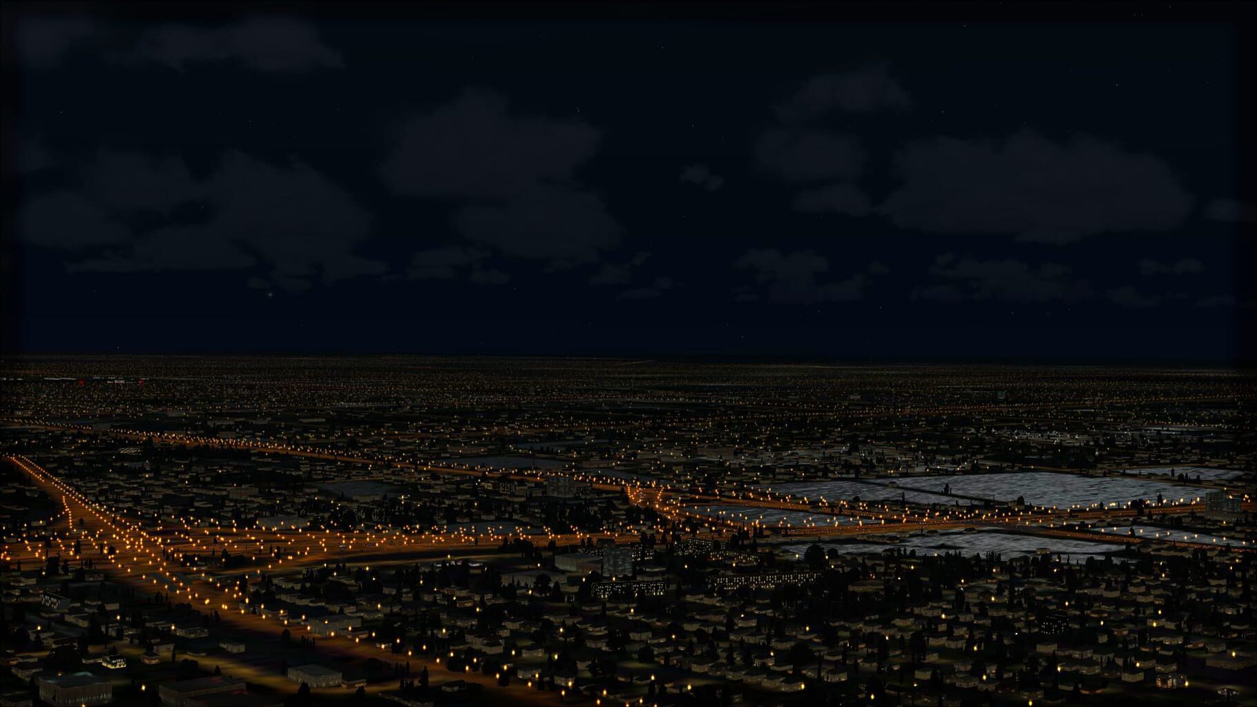 Microsoft Flight Simulator X: Steam Edition - Night Environment: Florida