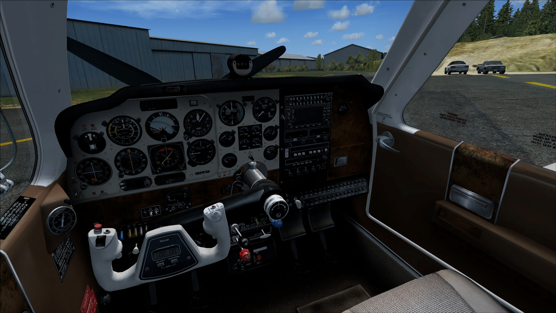 Microsoft Flight Simulator X: Steam Edition - Beechcraft V35B Bonanza screenshot