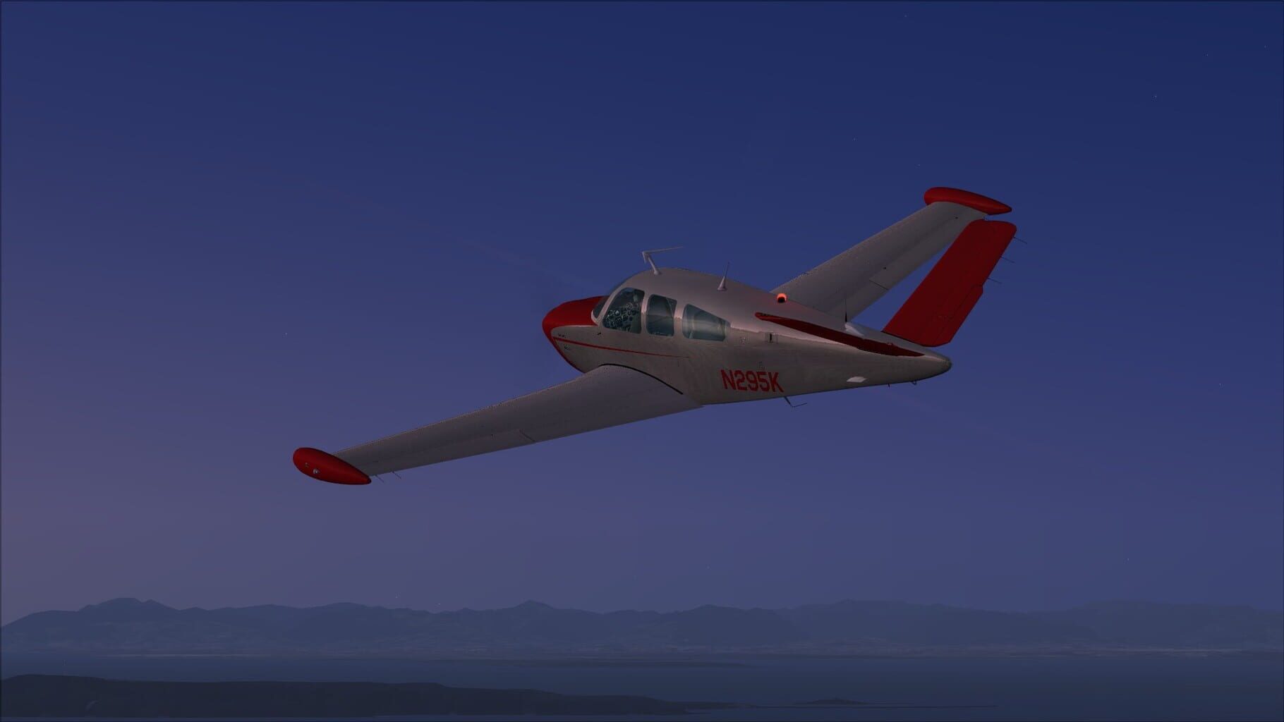 Microsoft Flight Simulator X: Steam Edition - Beechcraft V35B Bonanza