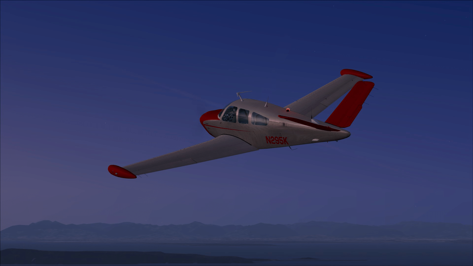 Microsoft Flight Simulator X: Steam Edition - Beechcraft V35B Bonanza screenshot