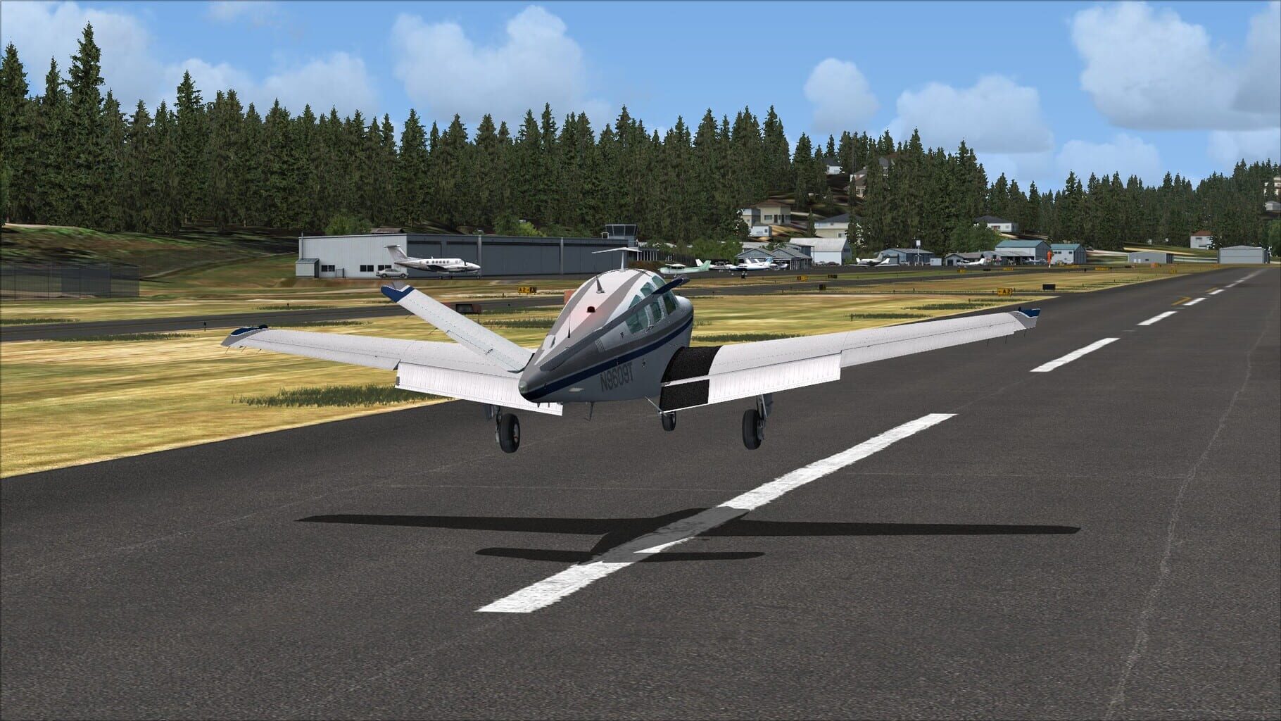 Microsoft Flight Simulator X: Steam Edition - Beechcraft V35B Bonanza