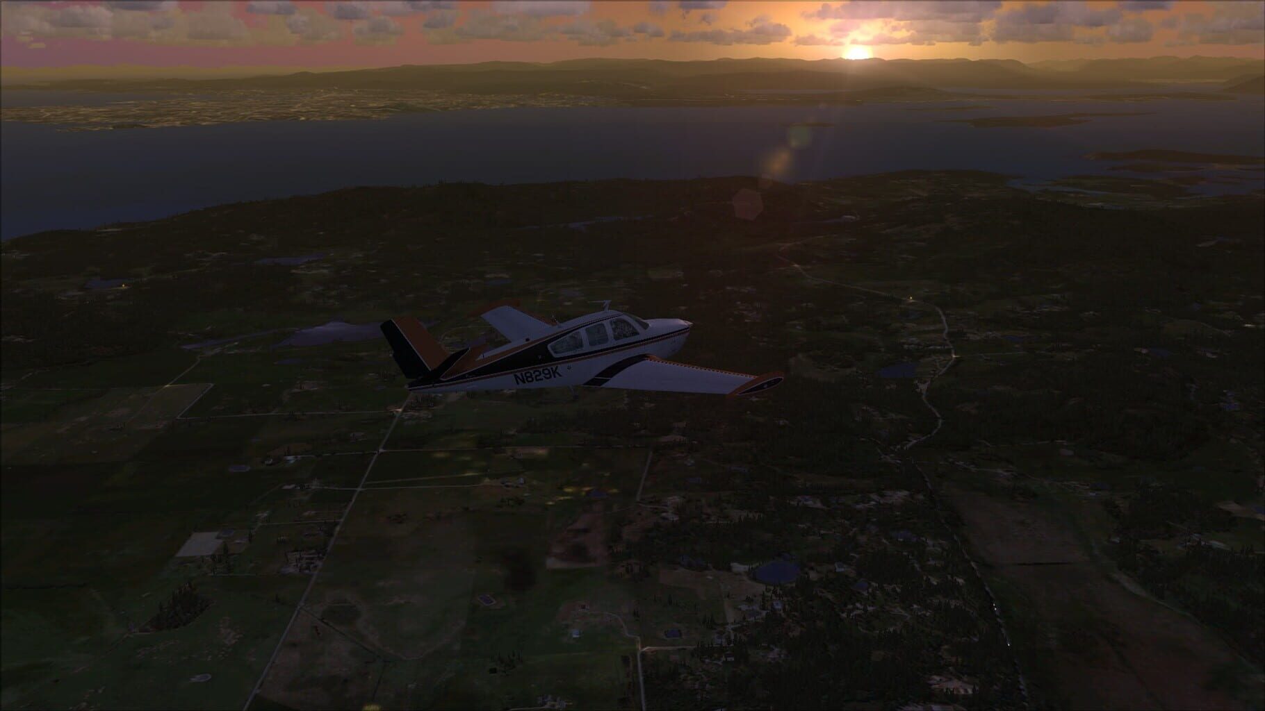 Microsoft Flight Simulator X: Steam Edition - Beechcraft V35B Bonanza