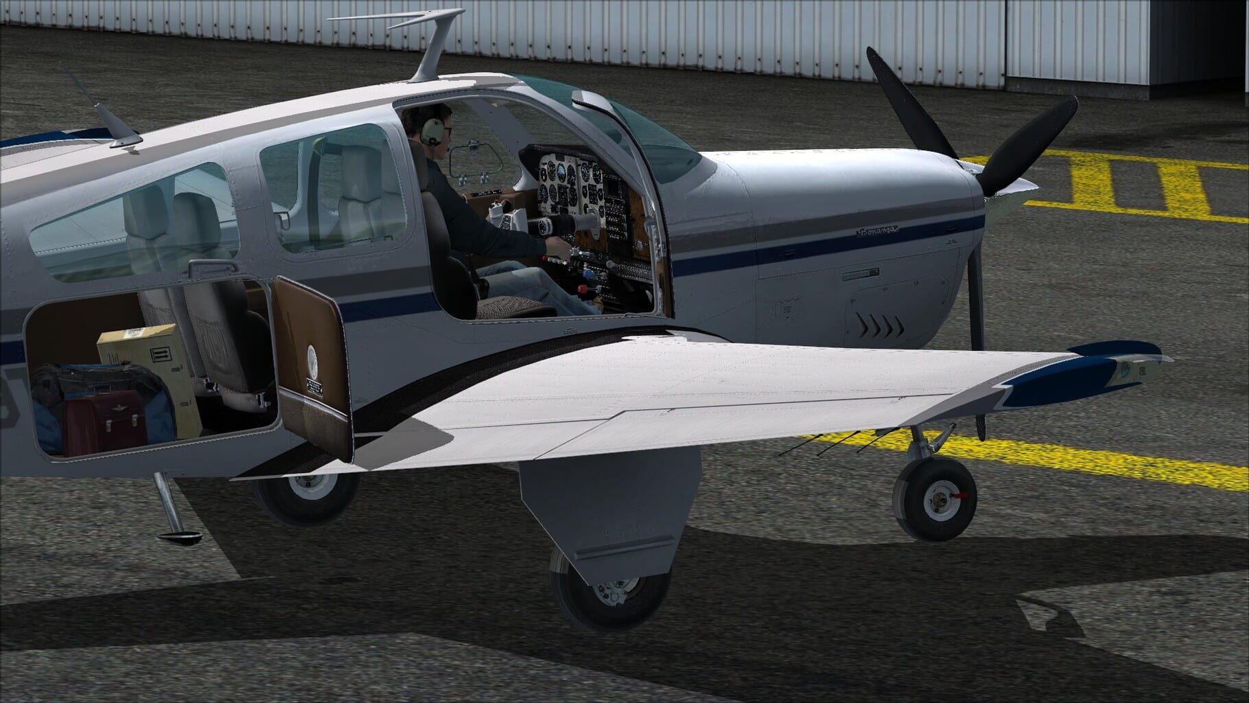 Microsoft Flight Simulator X: Steam Edition - Beechcraft V35B Bonanza