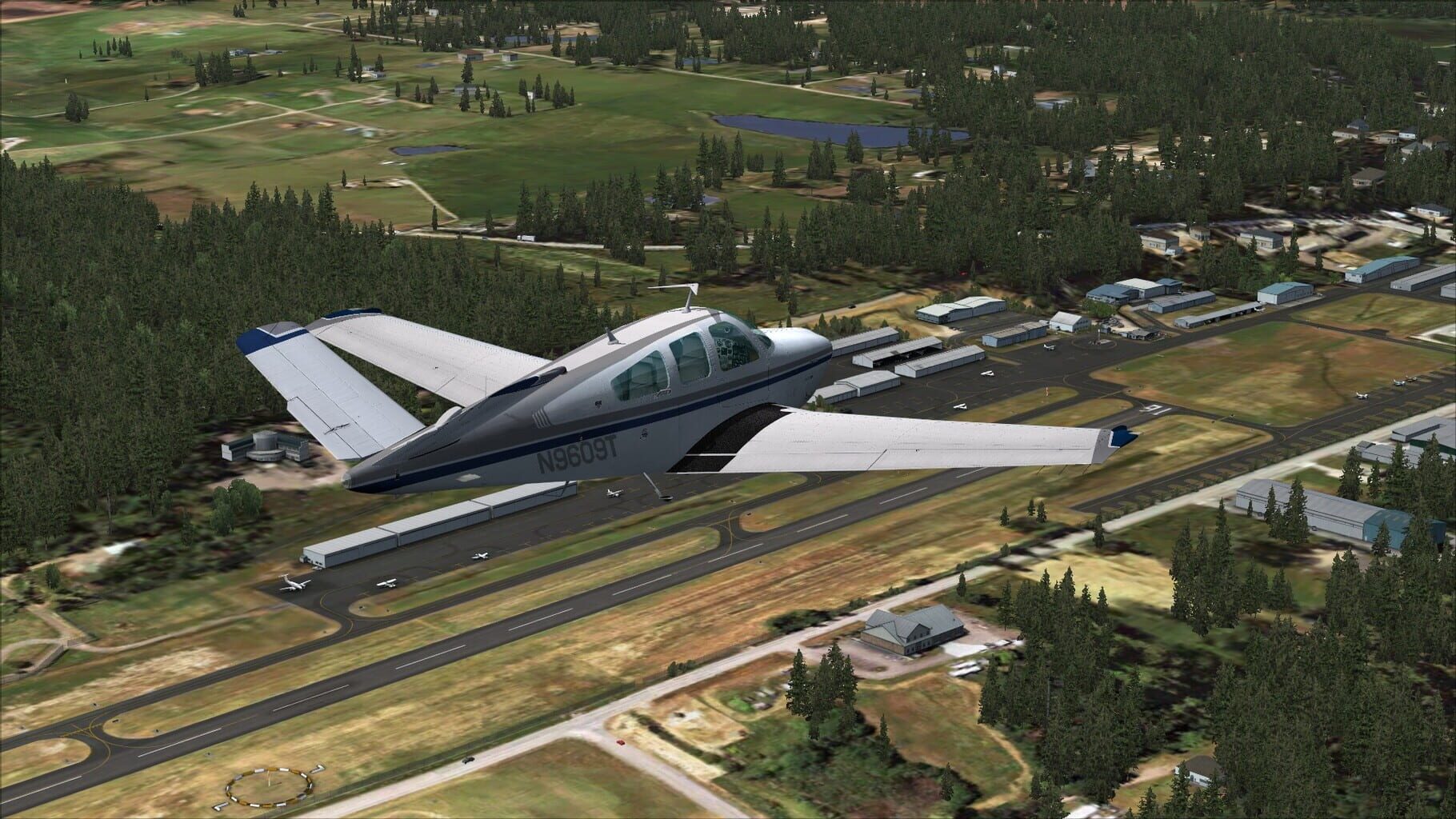 Microsoft Flight Simulator X: Steam Edition - Beechcraft V35B Bonanza