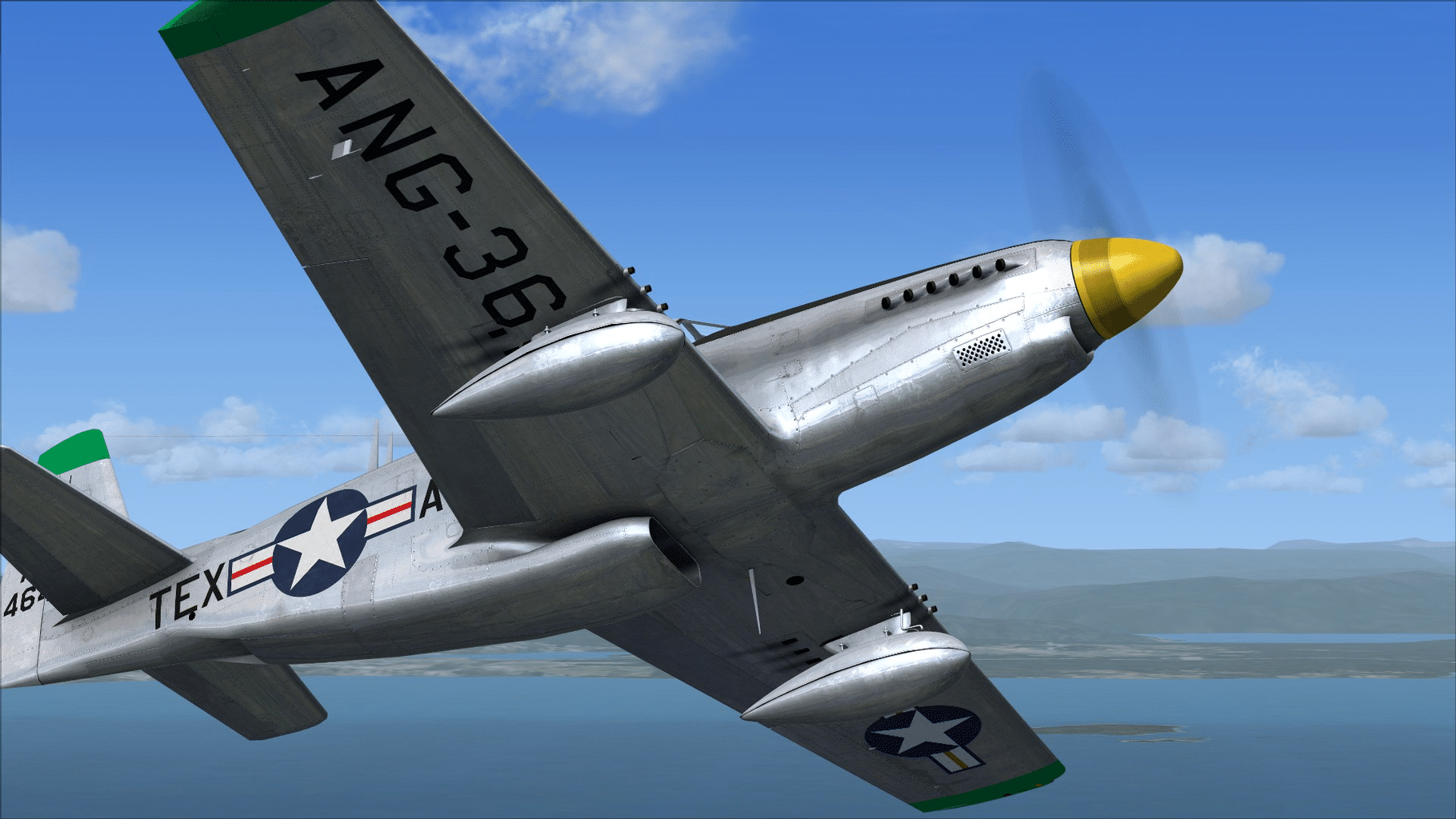 Microsoft Flight Simulator X: Steam Edition - P-51H Mustang screenshot