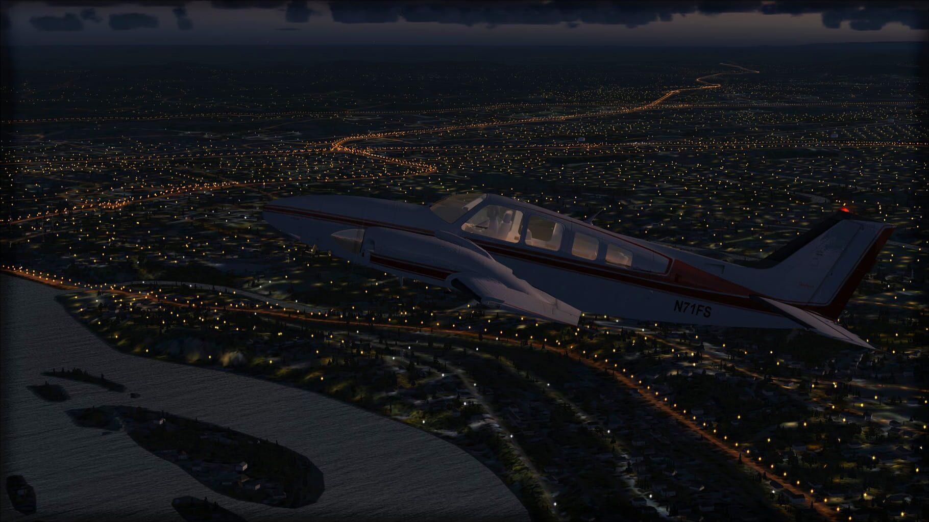 Microsoft Flight Simulator X: Steam Edition - Night Environment: Pennsylvania