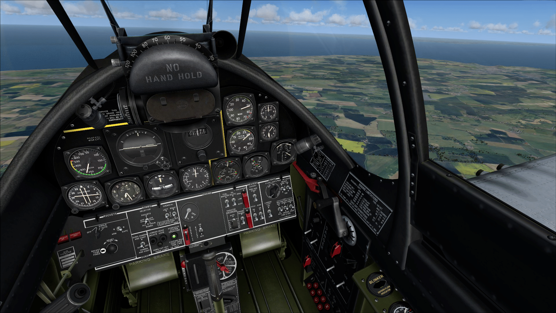 Microsoft Flight Simulator X: Steam Edition - P-51H Mustang screenshot