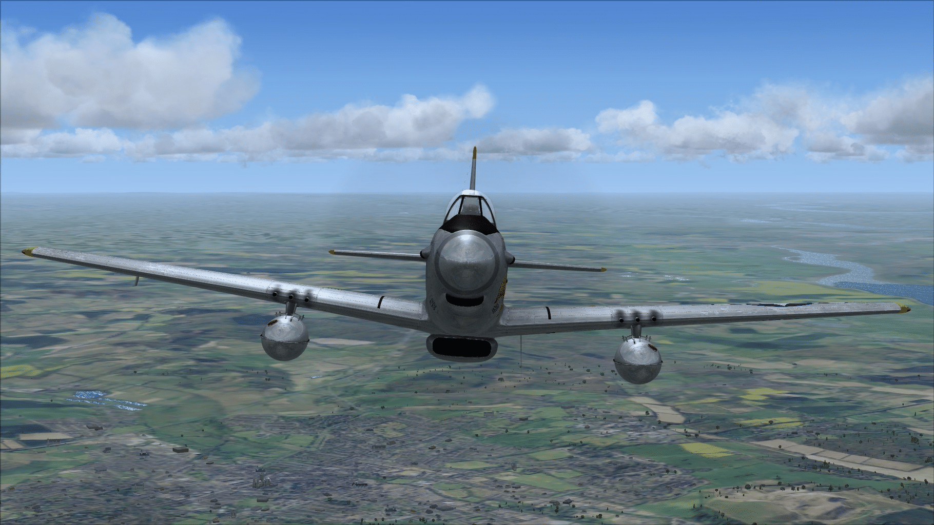 Microsoft Flight Simulator X: Steam Edition - P-51H Mustang screenshot