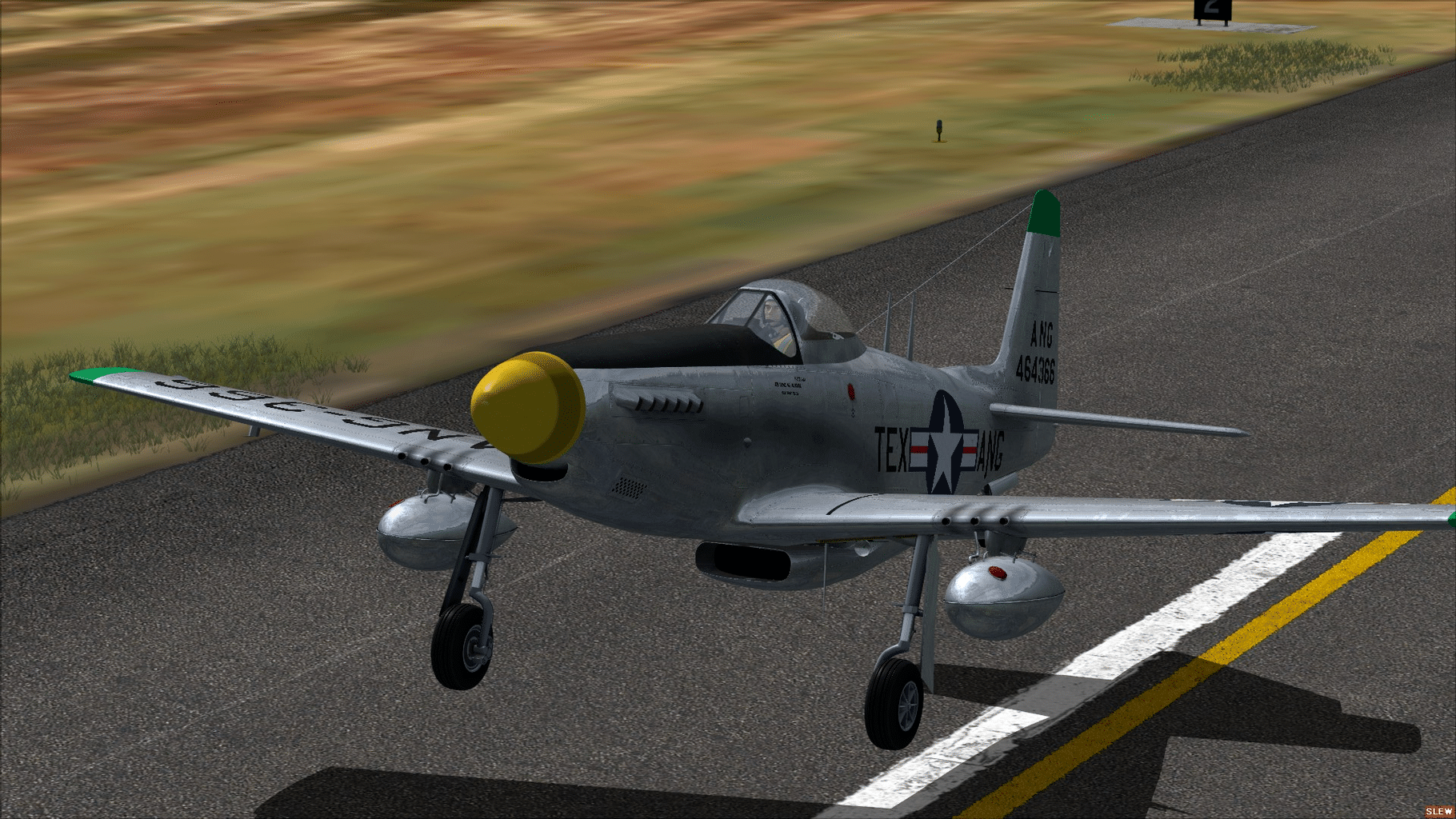 Microsoft Flight Simulator X: Steam Edition - P-51H Mustang screenshot