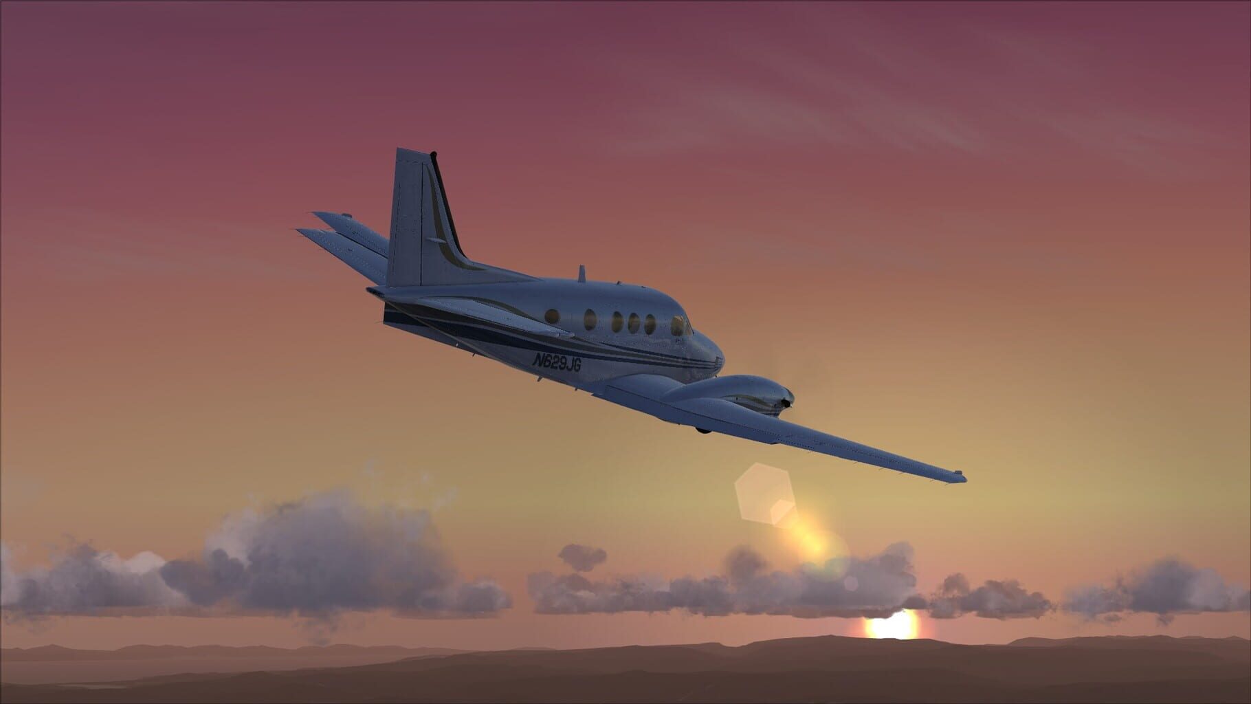 Microsoft Flight Simulator X: Steam Edition - Beechcraft C90B King Air