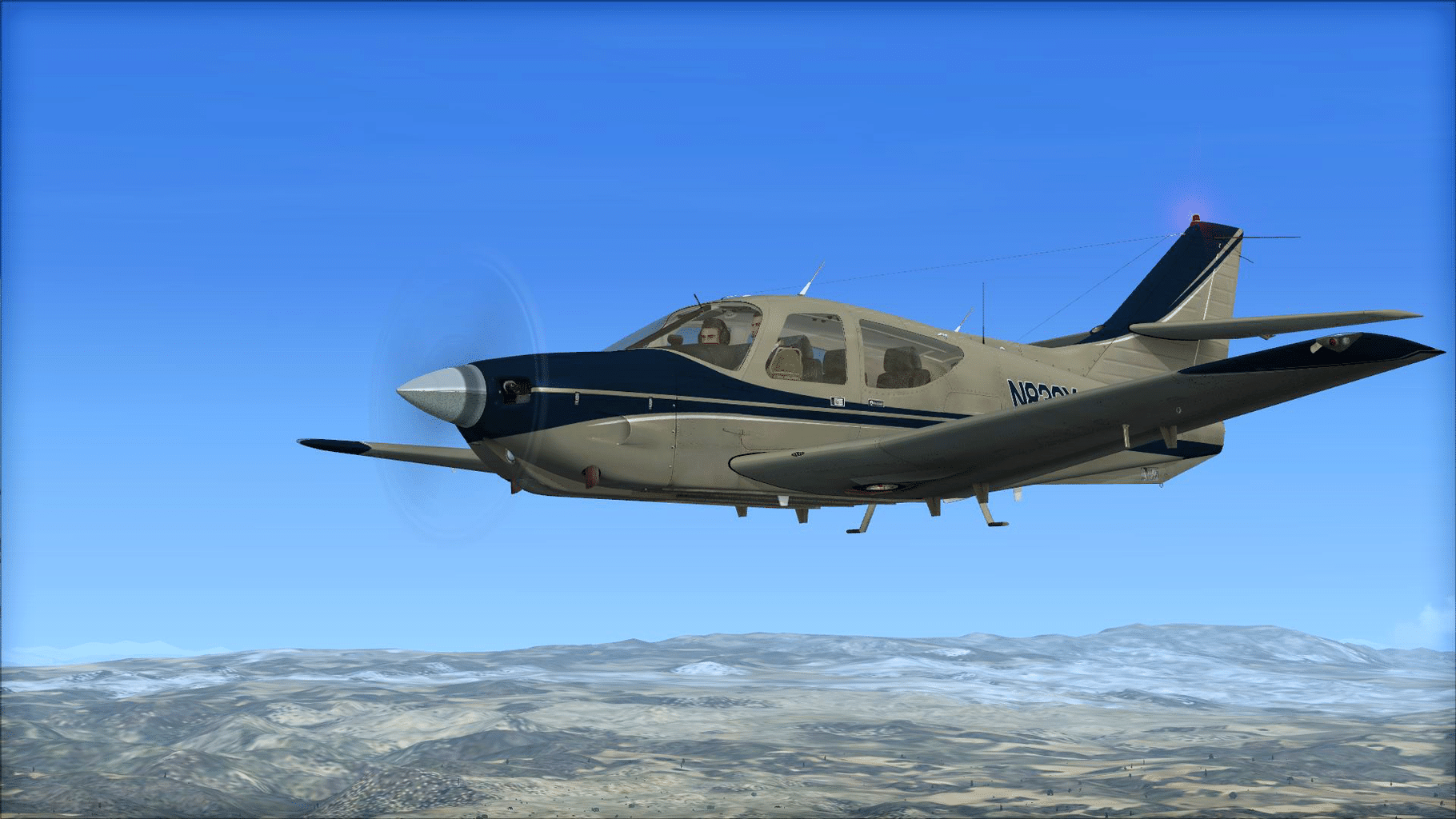 Microsoft Flight Simulator X: Steam Edition - Rockwell AC11 Commander 114 screenshot