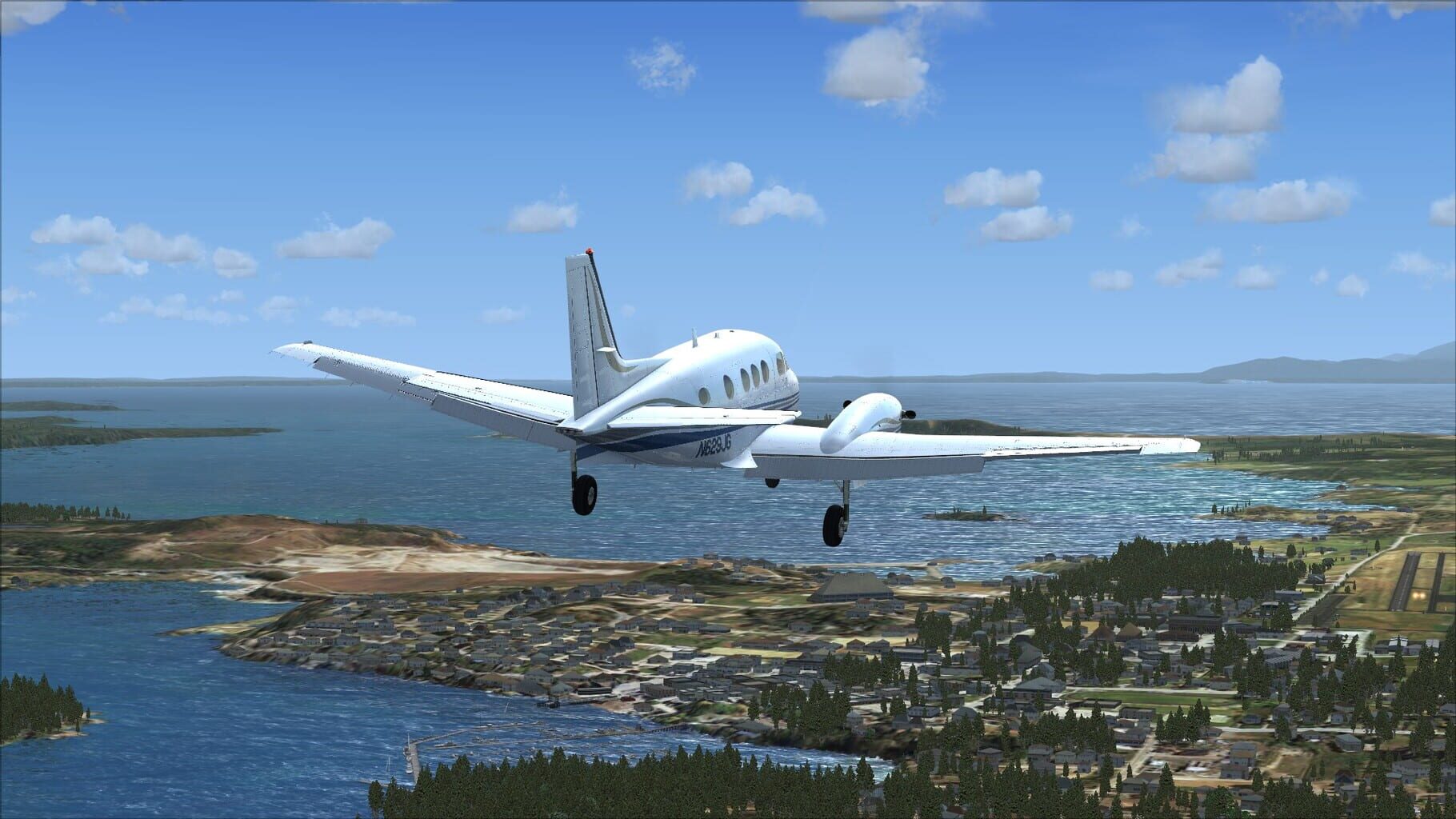 Microsoft Flight Simulator X: Steam Edition - Beechcraft C90B King Air