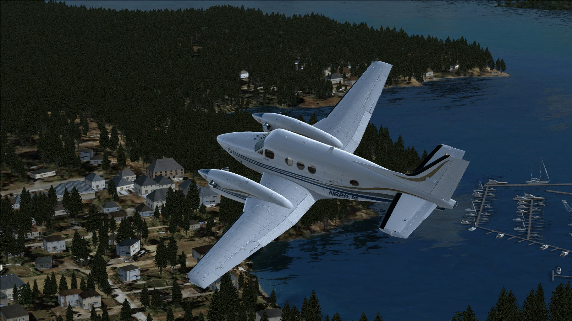 Microsoft Flight Simulator X: Steam Edition - Beechcraft C90B King Air screenshot